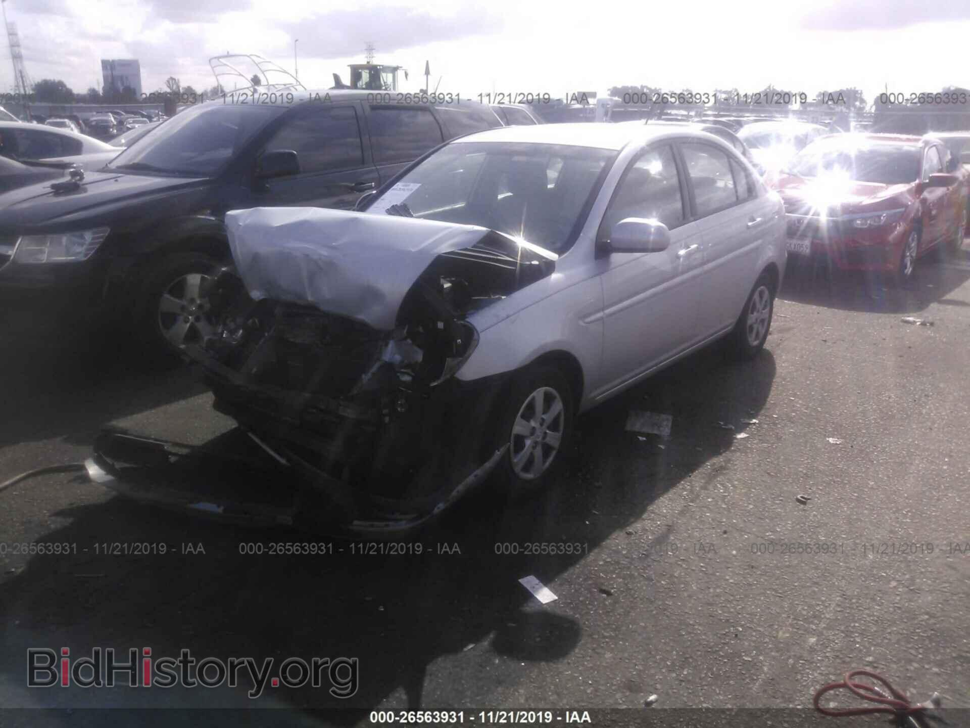 2011 HYUNDAI ACCENT - VIN: KMHCN4AC7BU607440 - Фото 2