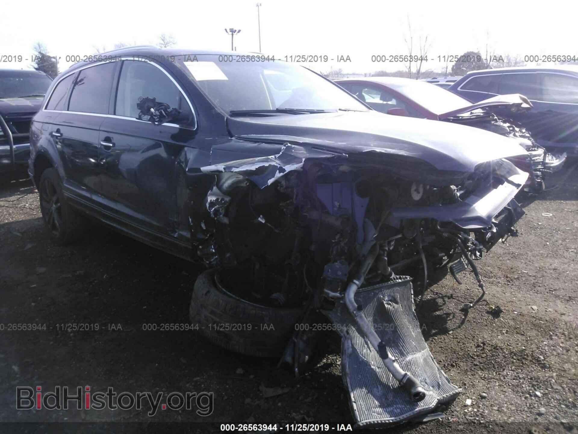 Photo WA1VMAFE9BD002063 - AUDI Q7 2011