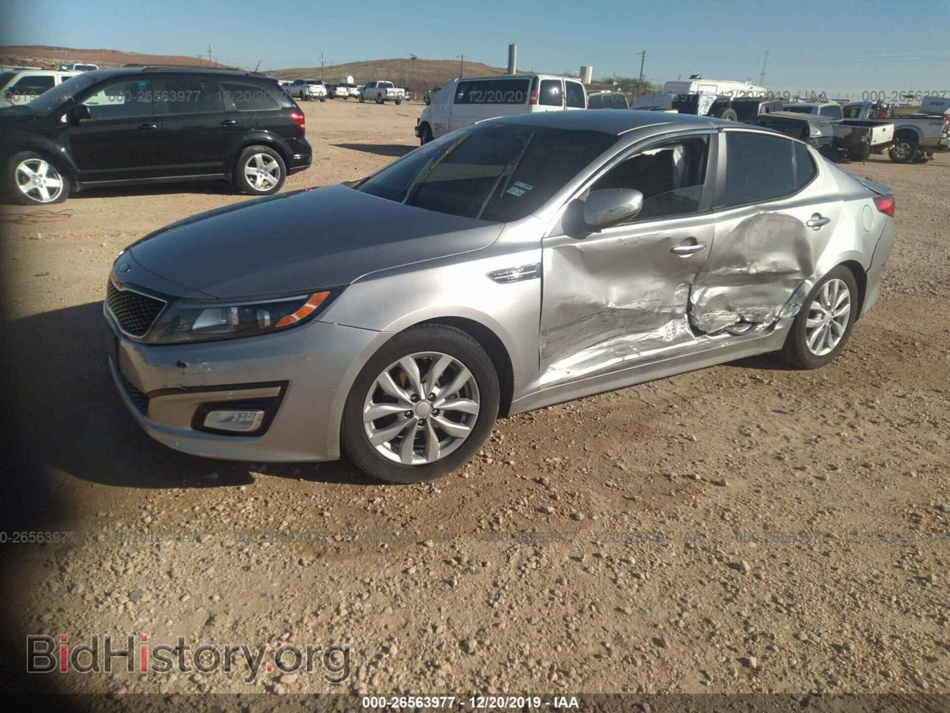 2015 KIA OPTIMA - VIN: 5XXGM4A79FG416643 - Фото 2