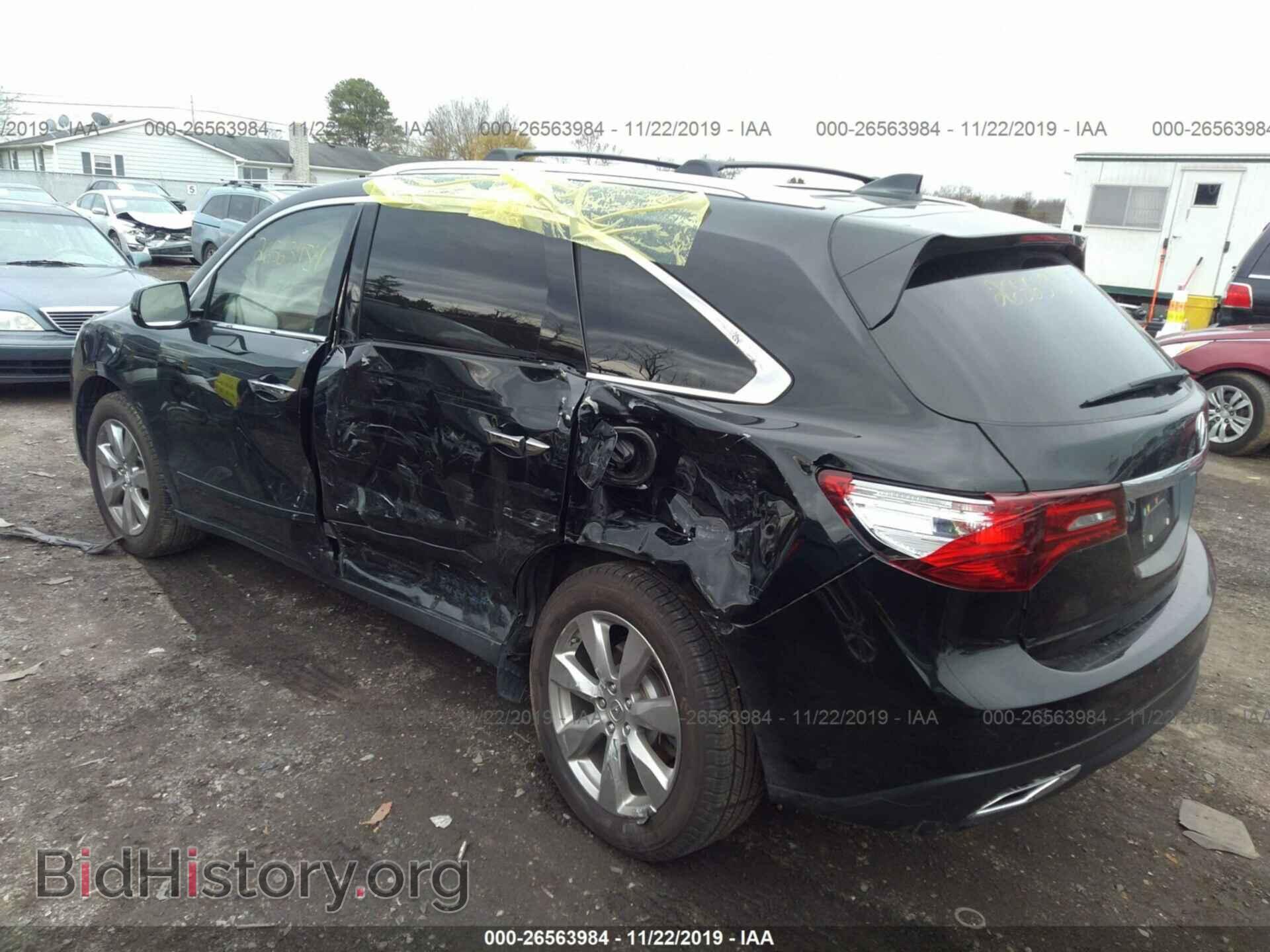 2016 ACURA MDX - VIN: 5FRYD4H99GB006553 - Фото 3