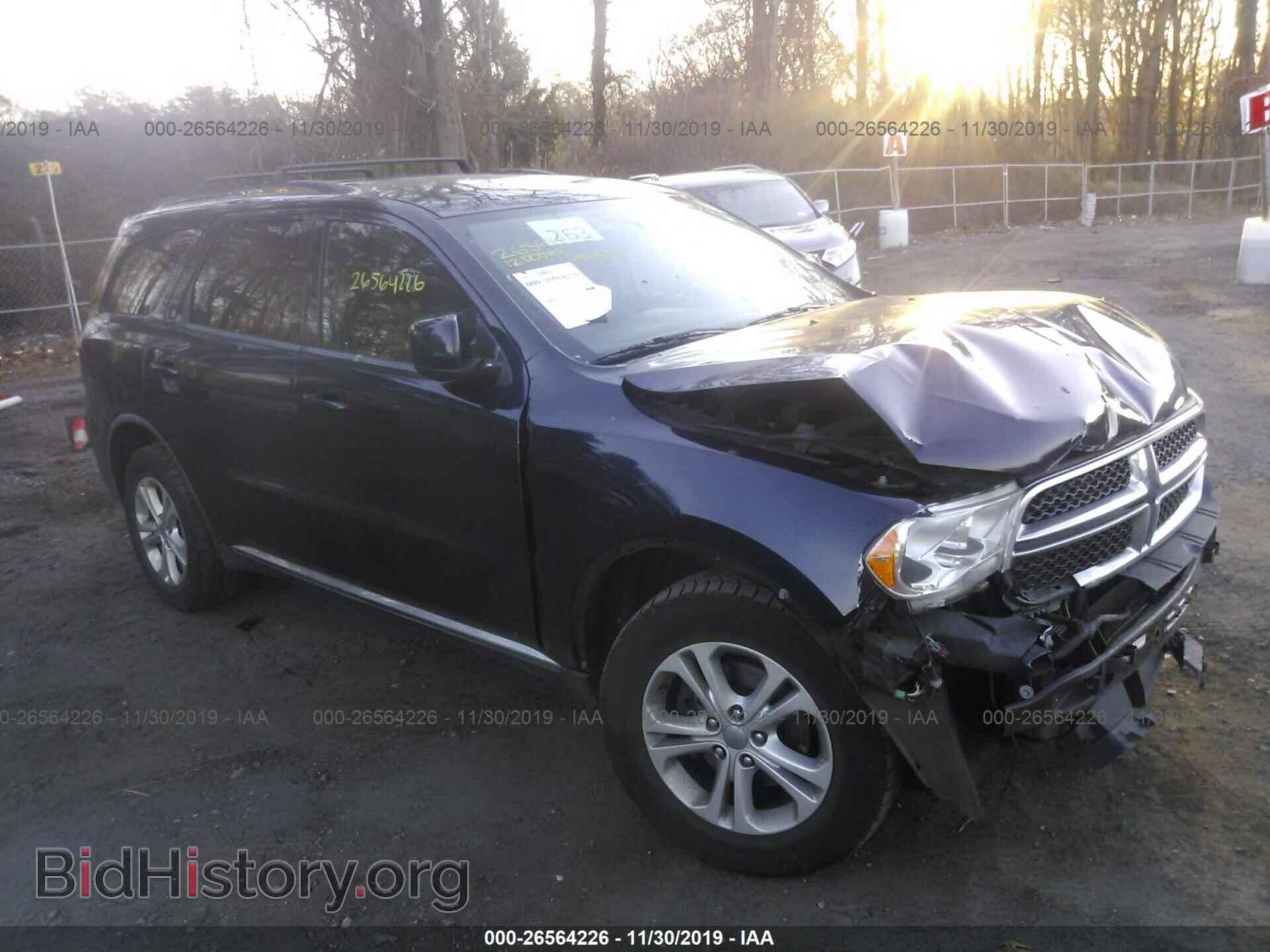 Photo 1C4RDJAG1CC181092 - DODGE DURANGO 2012