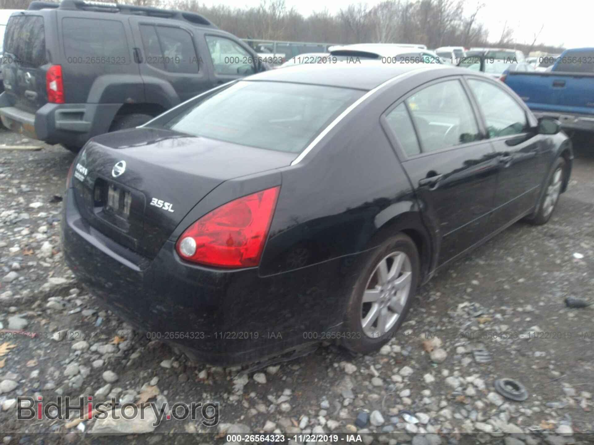 2006 NISSAN MAXIMA - VIN: 1N4BA41E56C844166 - Фото 4