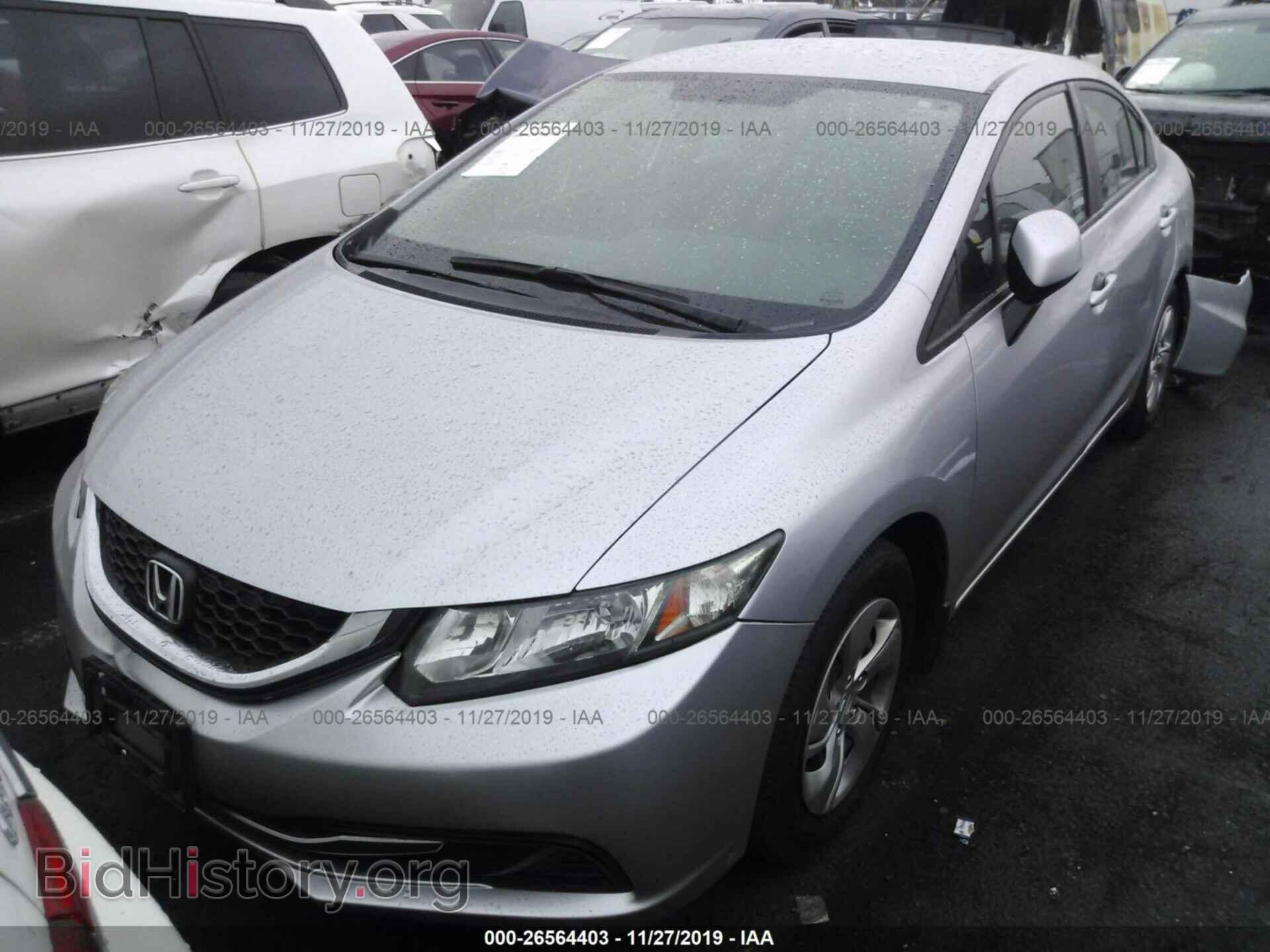 2013 HONDA CIVIC - VIN: 19XFB2F55DE288579 - Фото 2