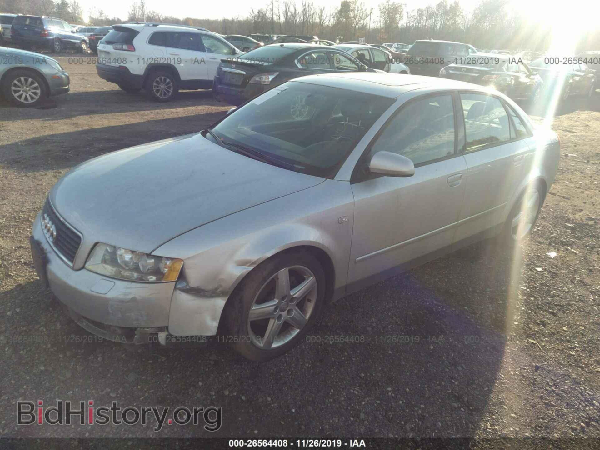 2002 AUDI A4 - VIN: WAULC68E22A055454 - Фото 2