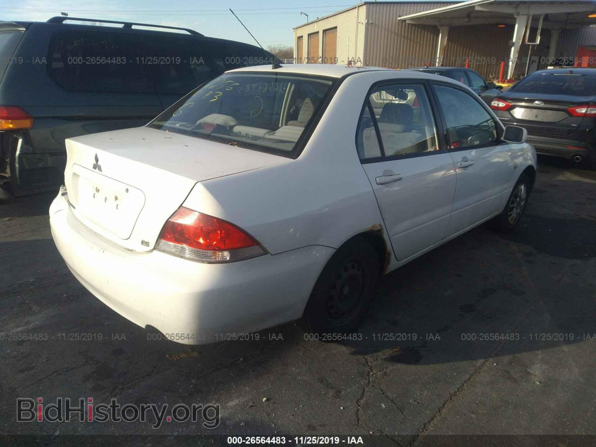 2005 MITSUBISHI LANCER - VIN: JA3AJ26E95U038471 - Фото 4