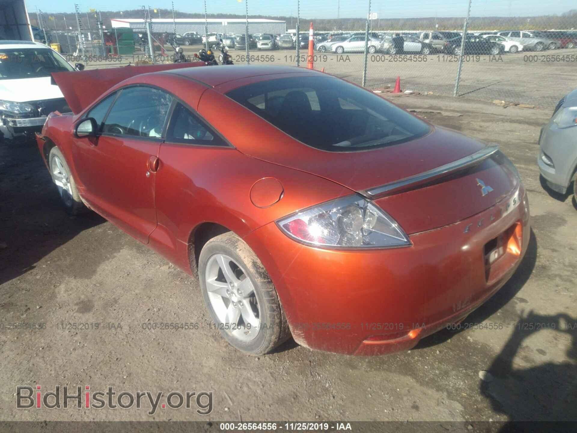 2008 MITSUBISHI ECLIPSE - VIN: 4A3AK24F18E006619 - Фото 3