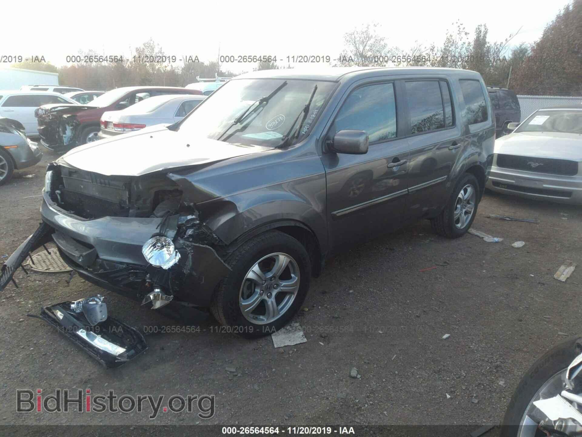 2012 HONDA PILOT - VIN: 5FNYF3H45CB006120 - Photo 2