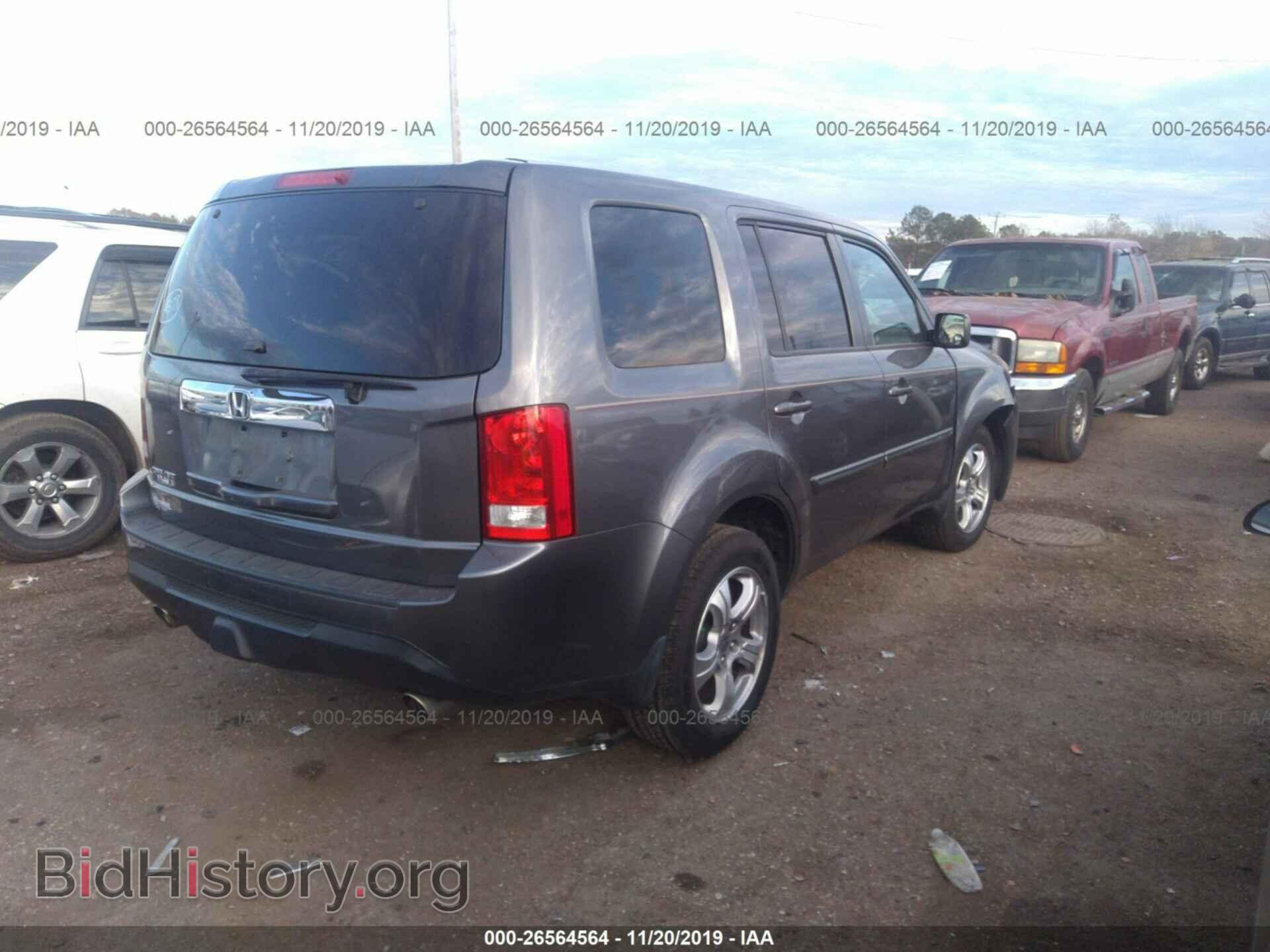 2012 HONDA PILOT - VIN: 5FNYF3H45CB006120 - Photo 4