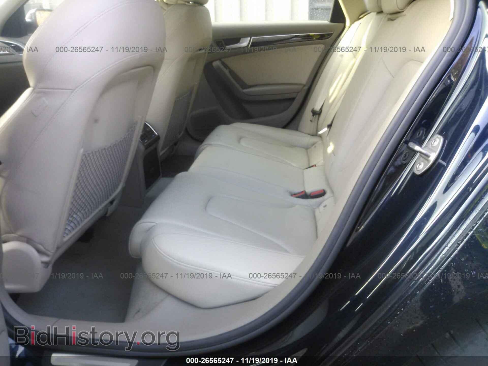 2011 AUDI A4 - VIN: WAUWFAFL3BA118540 - Photo 8