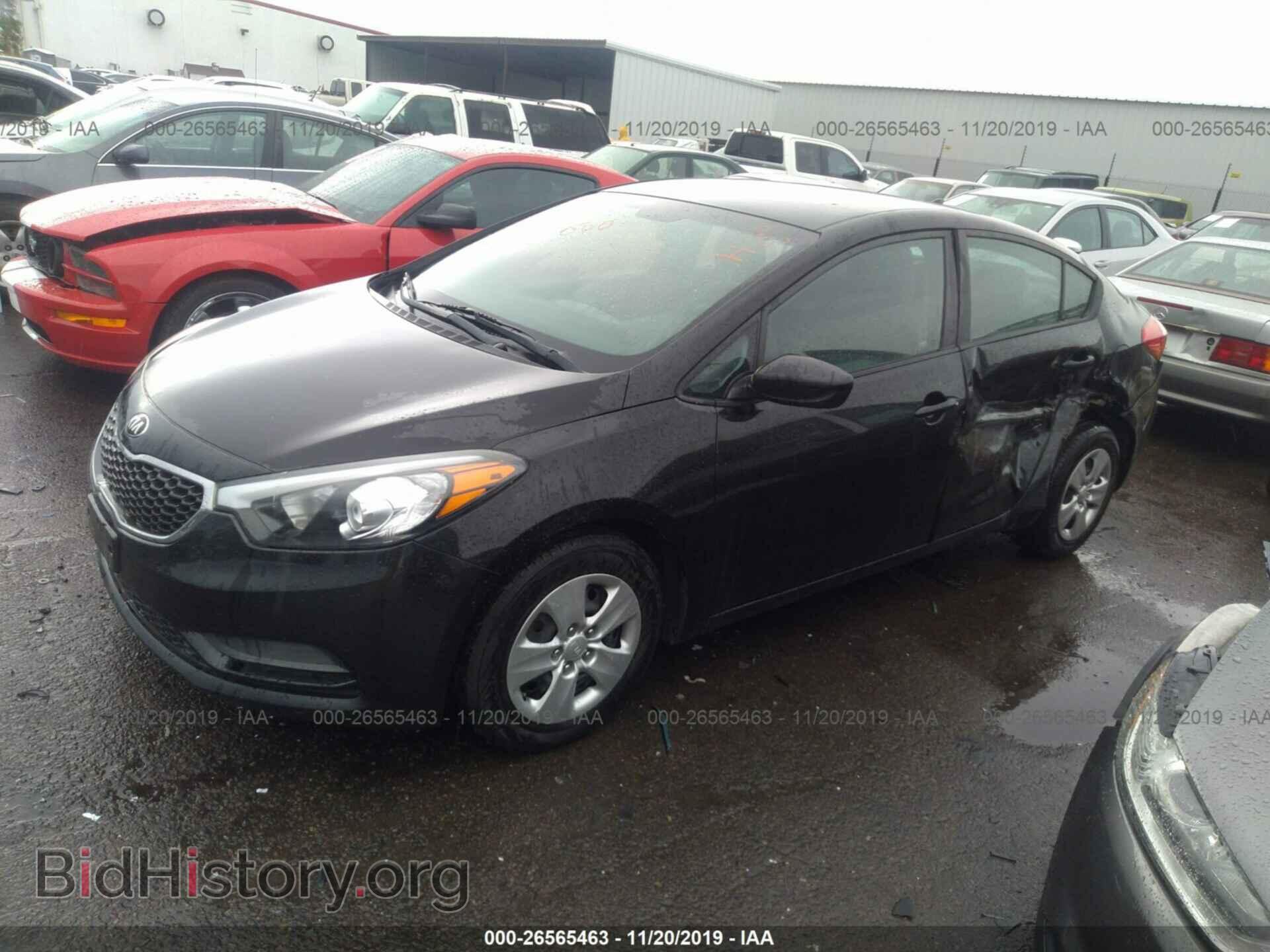2015 KIA FORTE - VIN: KNAFK4A65F5425852 - Фото 2