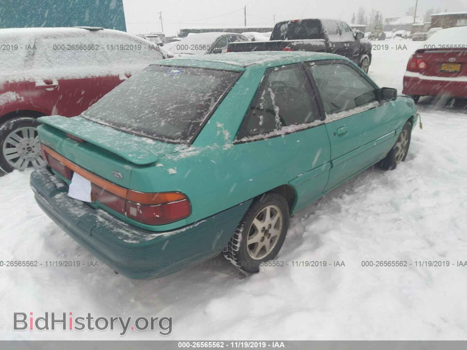 1996 FORD ESCORT - VIN: 3FASP11J6TR141053 - Фото 4