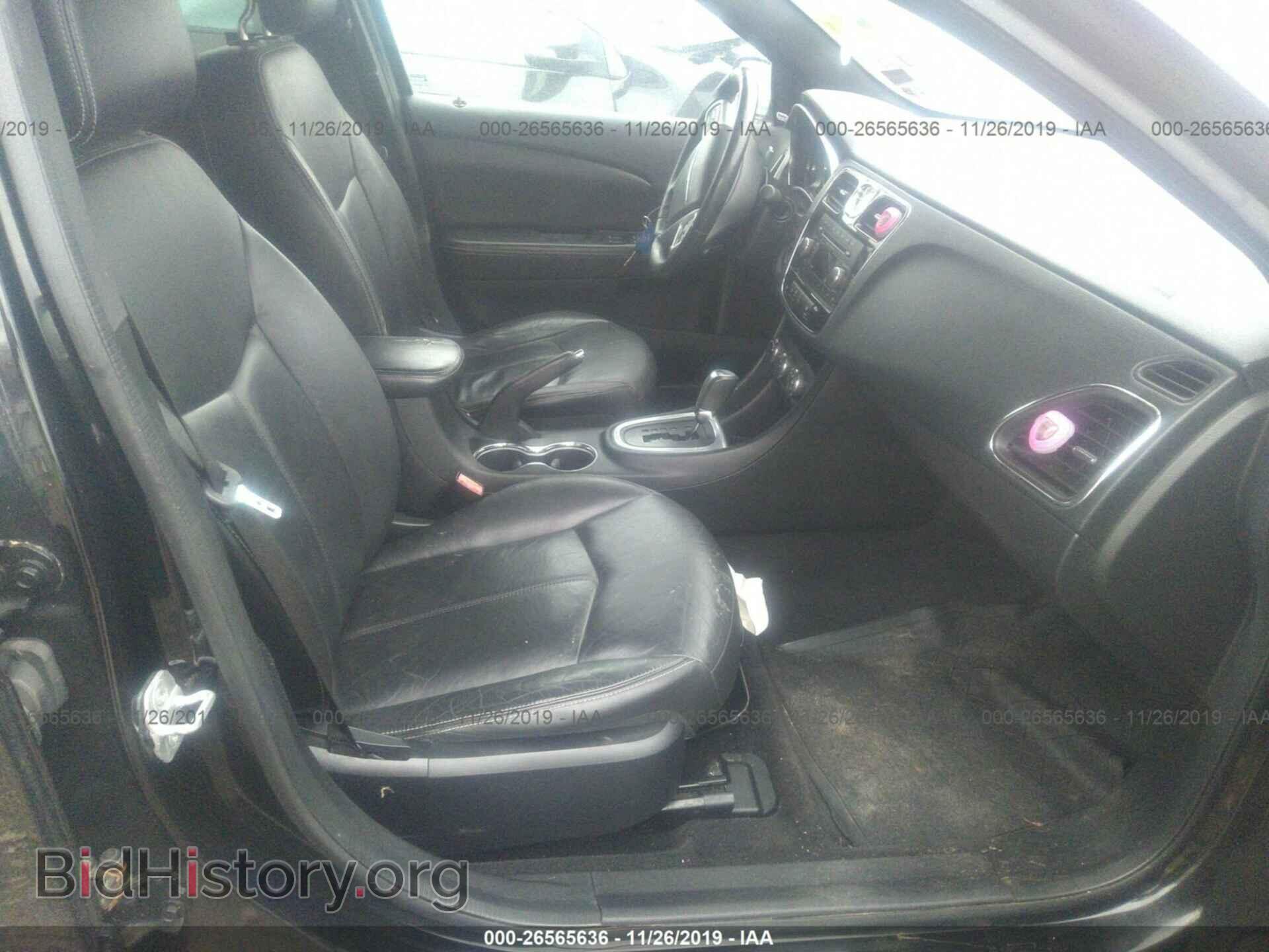 2013 CHRYSLER 200 - VIN: 1C3CCBCB2DN568048 - Фото 5