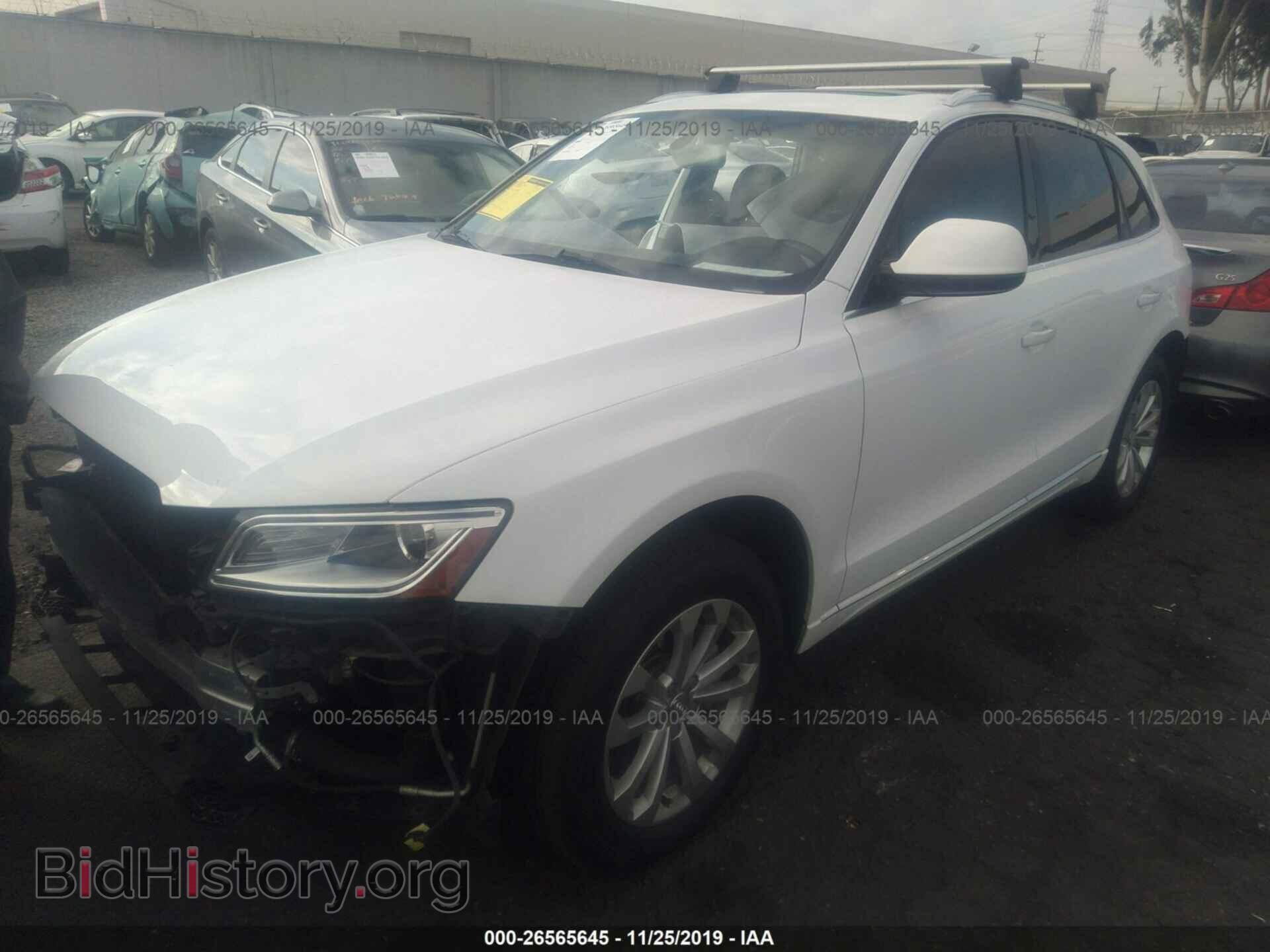 2015 AUDI Q5 - VIN: WA1CFAFP7FA145538 - Фото 2