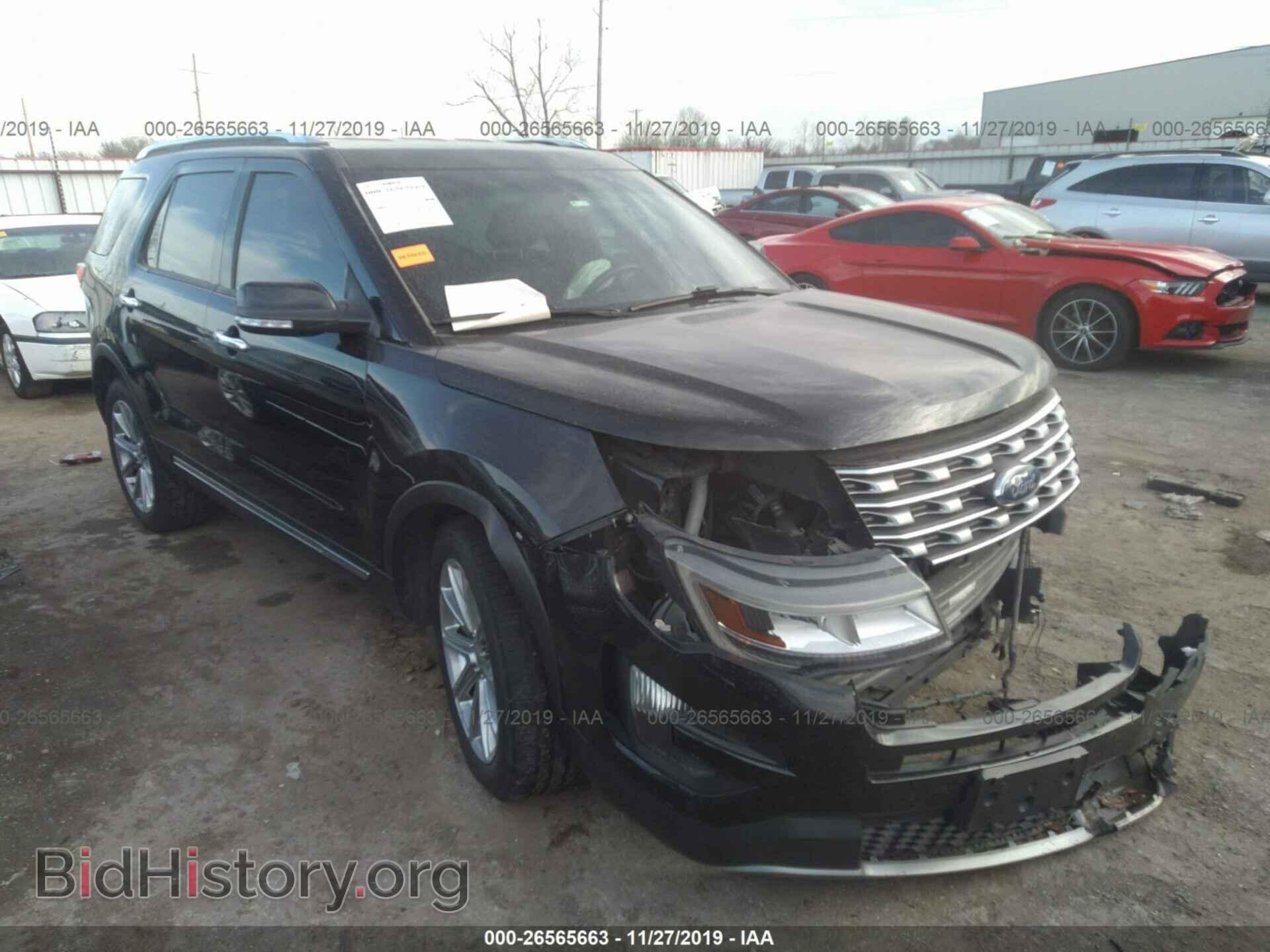 Фотография 1FM5K7F87GGA10463 - FORD EXPLORER 2016