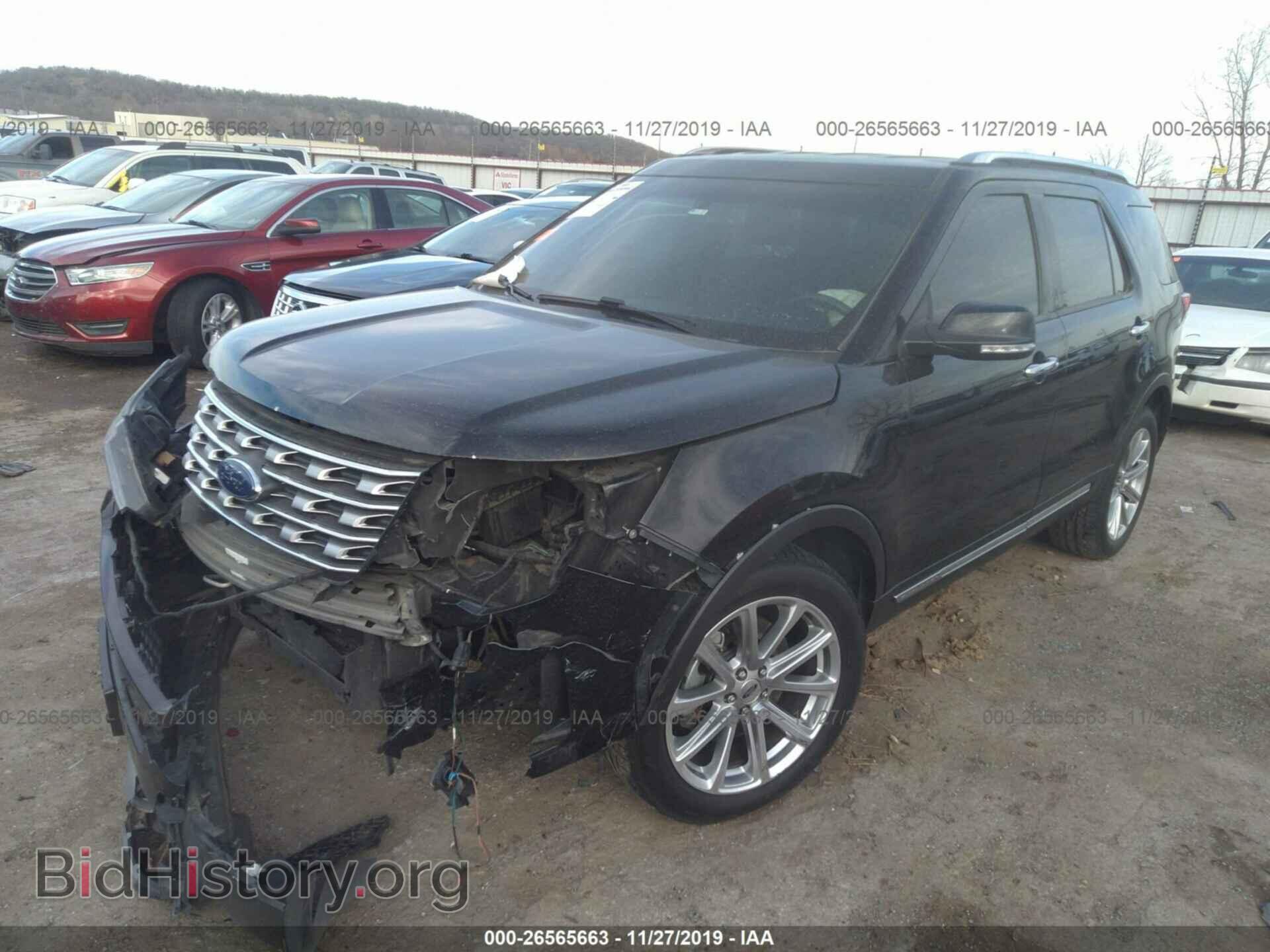 2016 FORD EXPLORER - VIN: 1FM5K7F87GGA10463 - Фото 2