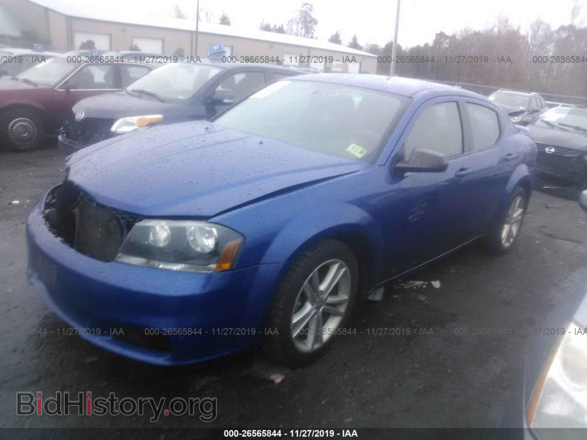2014 DODGE AVENGER - VIN: 1C3CDZAB9EN220970 - Фото 2
