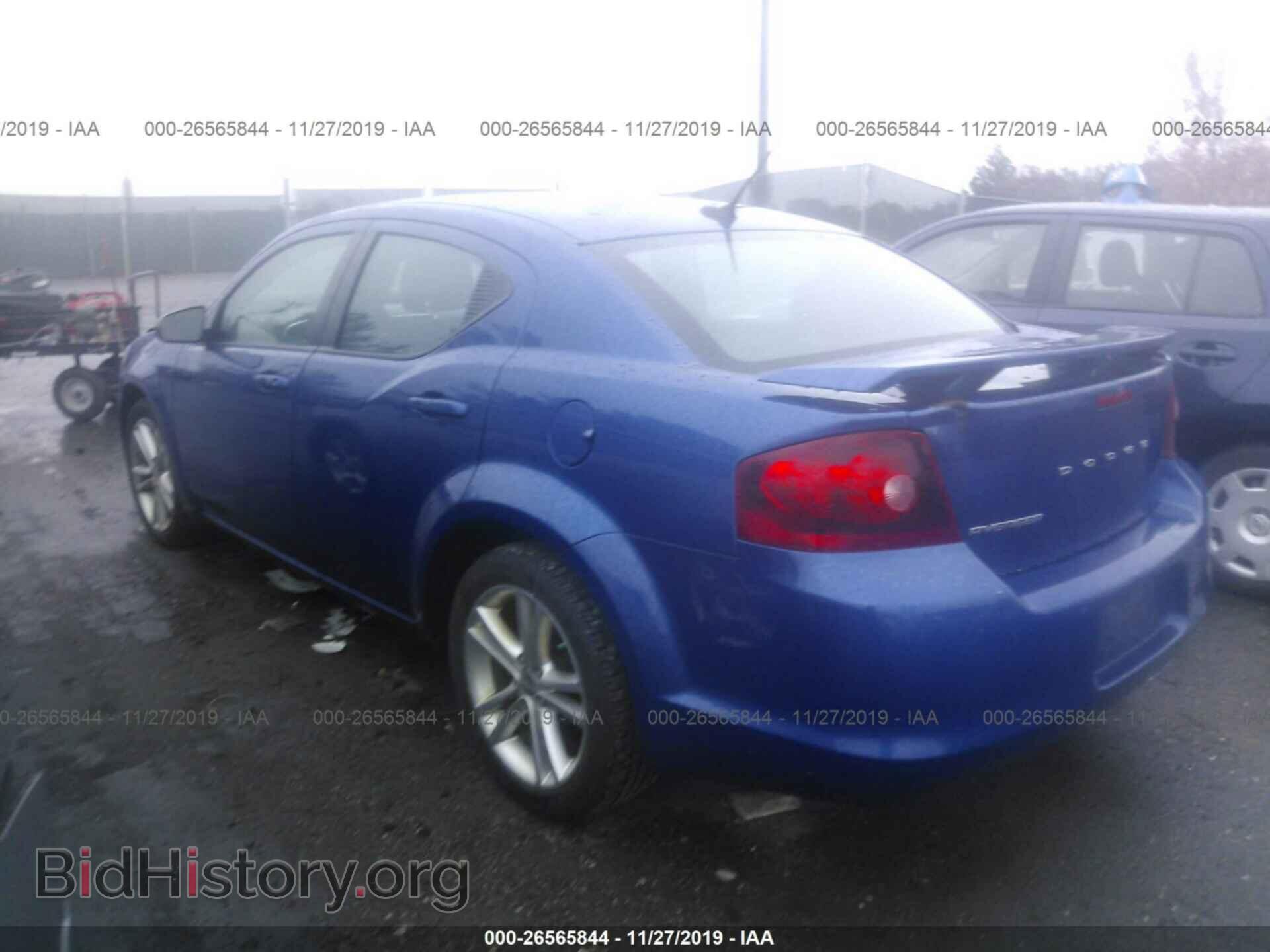 2014 DODGE AVENGER - VIN: 1C3CDZAB9EN220970 - Фото 3