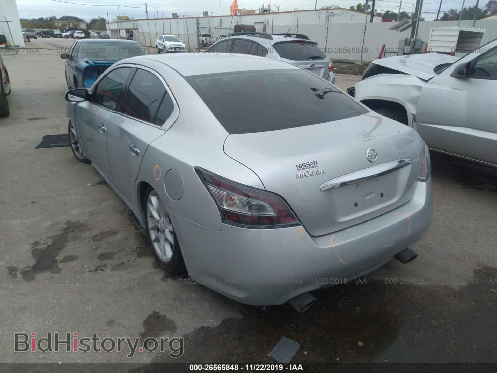 2012 NISSAN MAXIMA - VIN: 1N4AA5AP9CC853936 - Фото 3