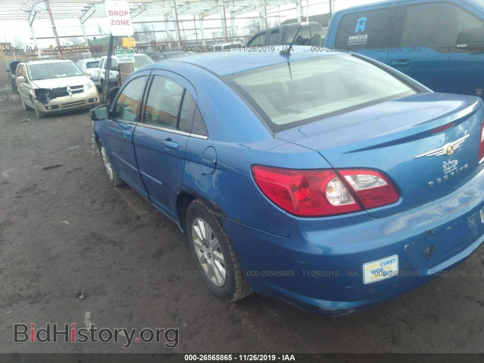 2007 CHRYSLER SEBRING - VIN: 1C3LC46K37N539945 - Фото 3