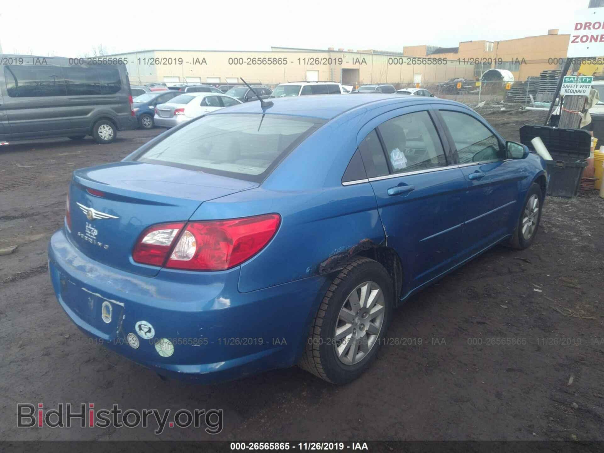 2007 CHRYSLER SEBRING - VIN: 1C3LC46K37N539945 - Фото 4