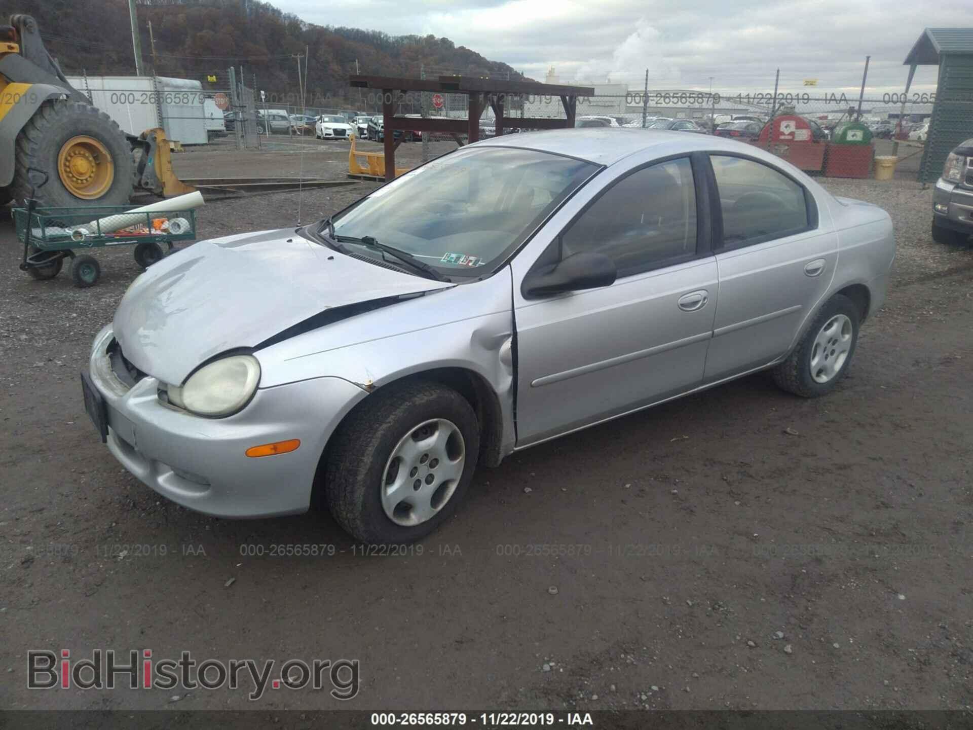 2002 DODGE NEON - VIN: 1B3ES26C12D640163 - Фото 2