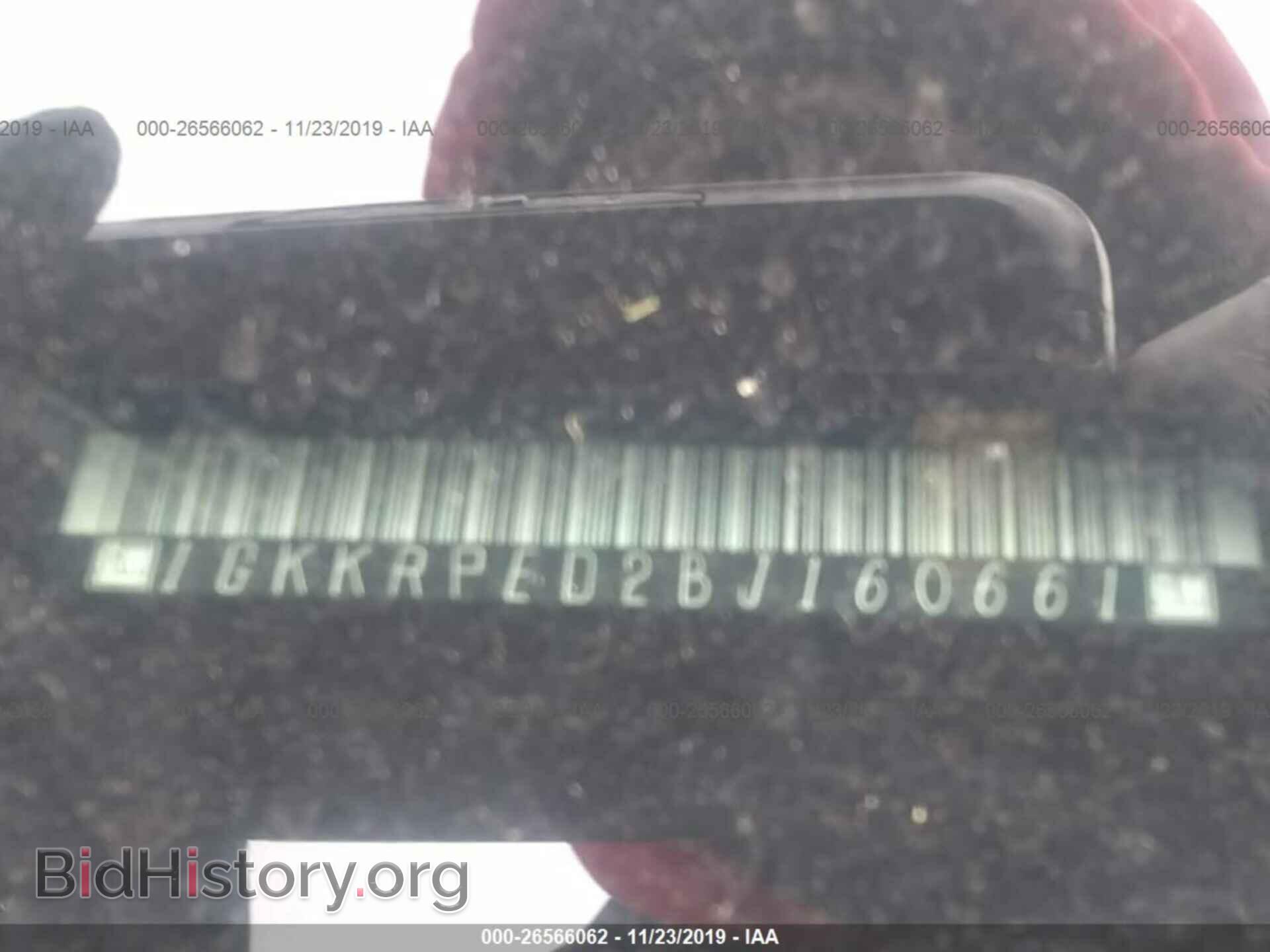 2011 GMC ACADIA - VIN: 1GKKRPED2BJ160661 - Фото 9