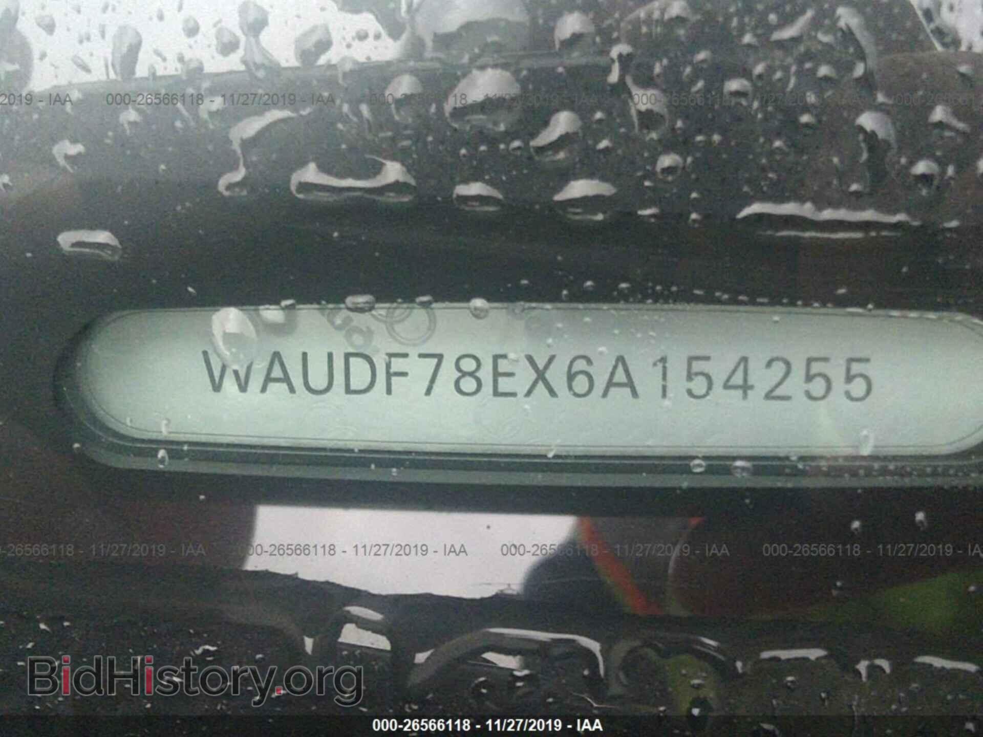 2006 AUDI A4 - VIN: WAUDF78EX6A154255 - Фото 9