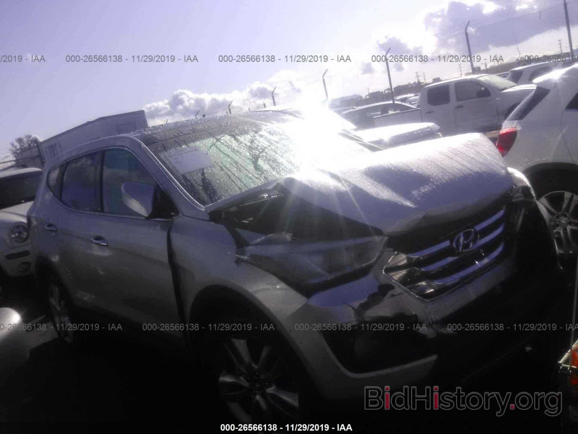 Photo 5XYZW3LAXDG087479 - HYUNDAI SANTA FE SPORT 2013