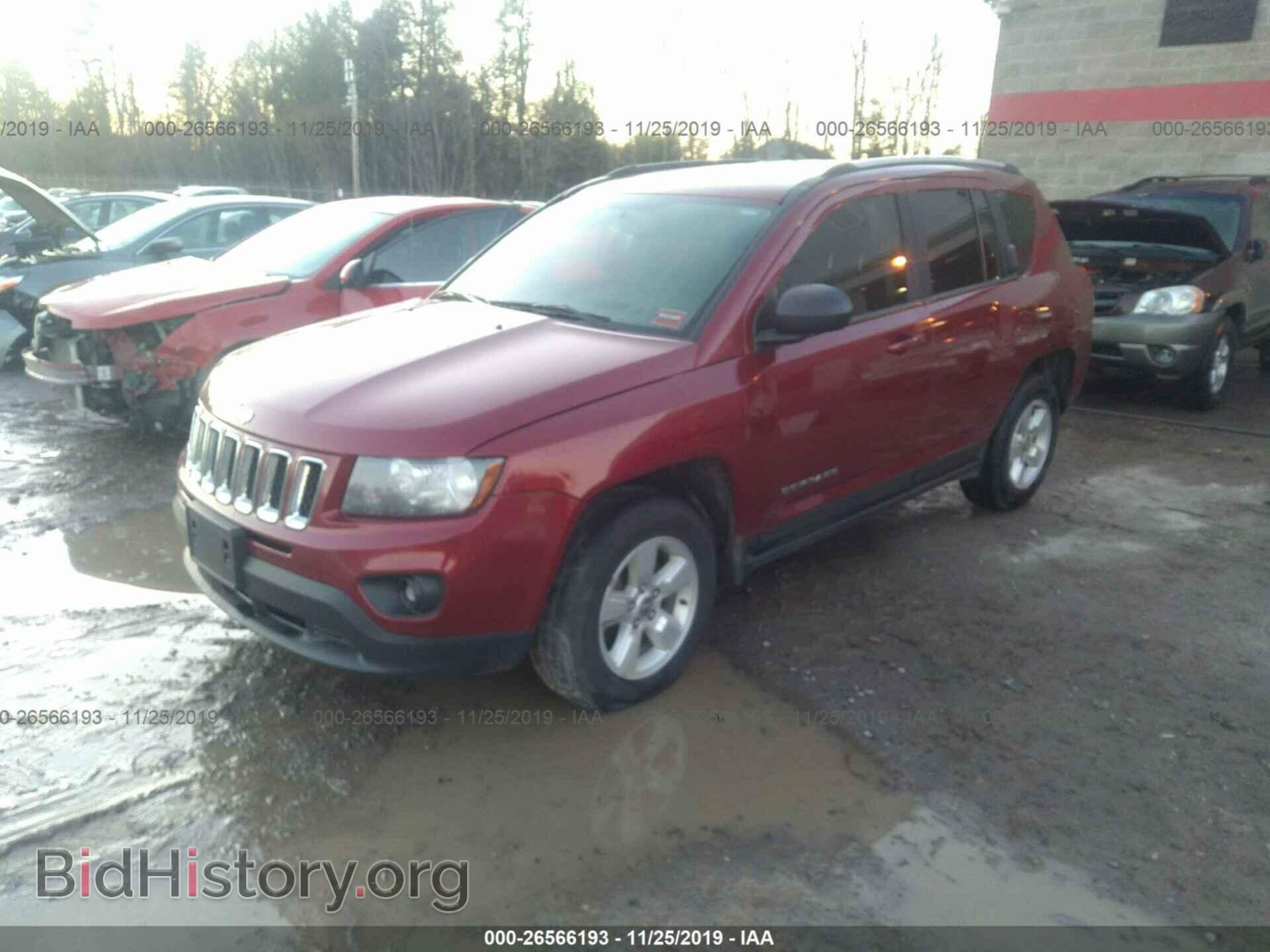 2016 JEEP COMPASS - VIN: 1C4NJCBA3GD705842 - Фото 2