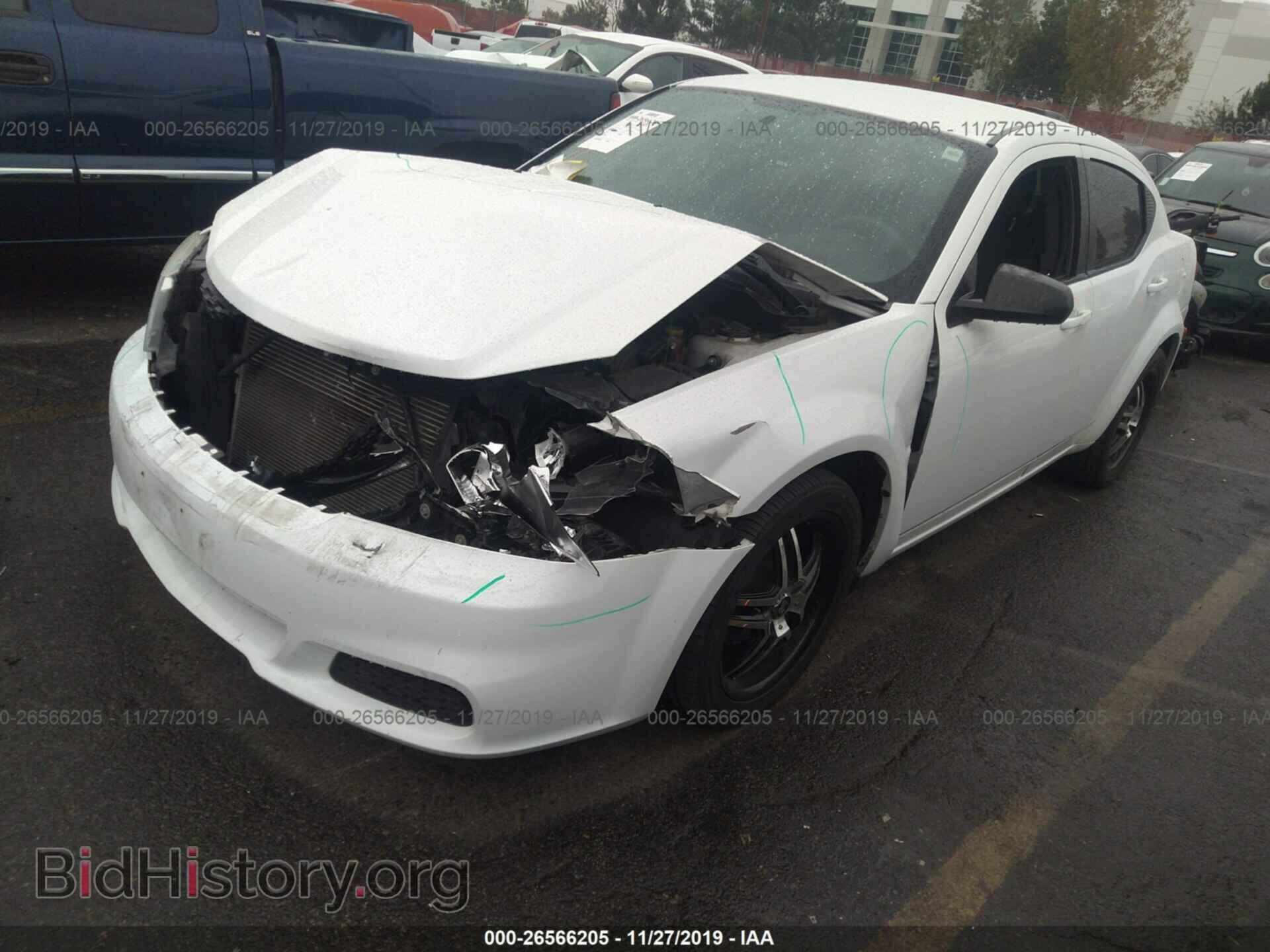 2013 DODGE AVENGER - VIN: 1C3CDZAB3DN535570 - Фото 2