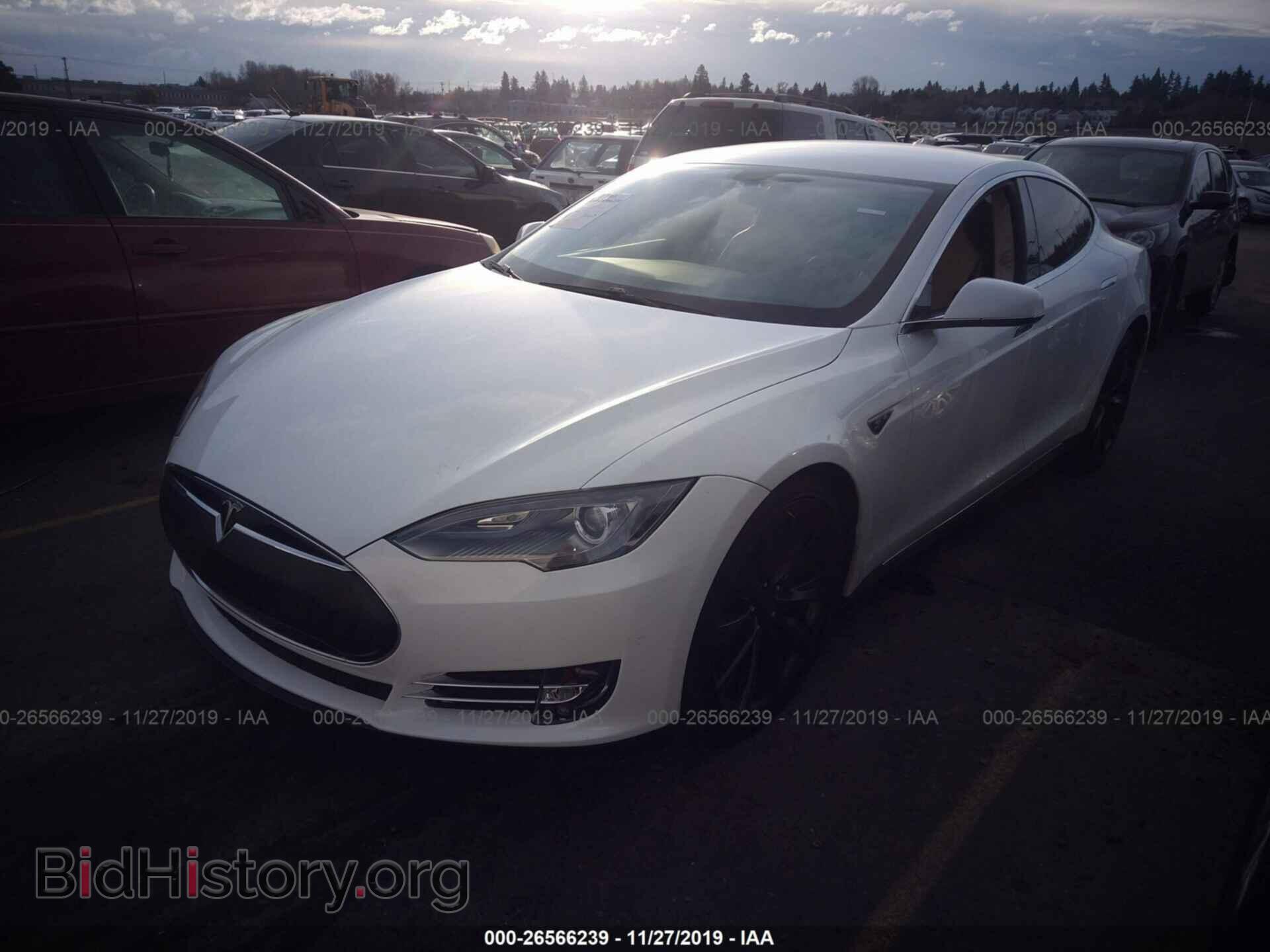 2012 TESLA MODEL S - VIN: 5YJSA1CPXCFP01431 - Photo 2