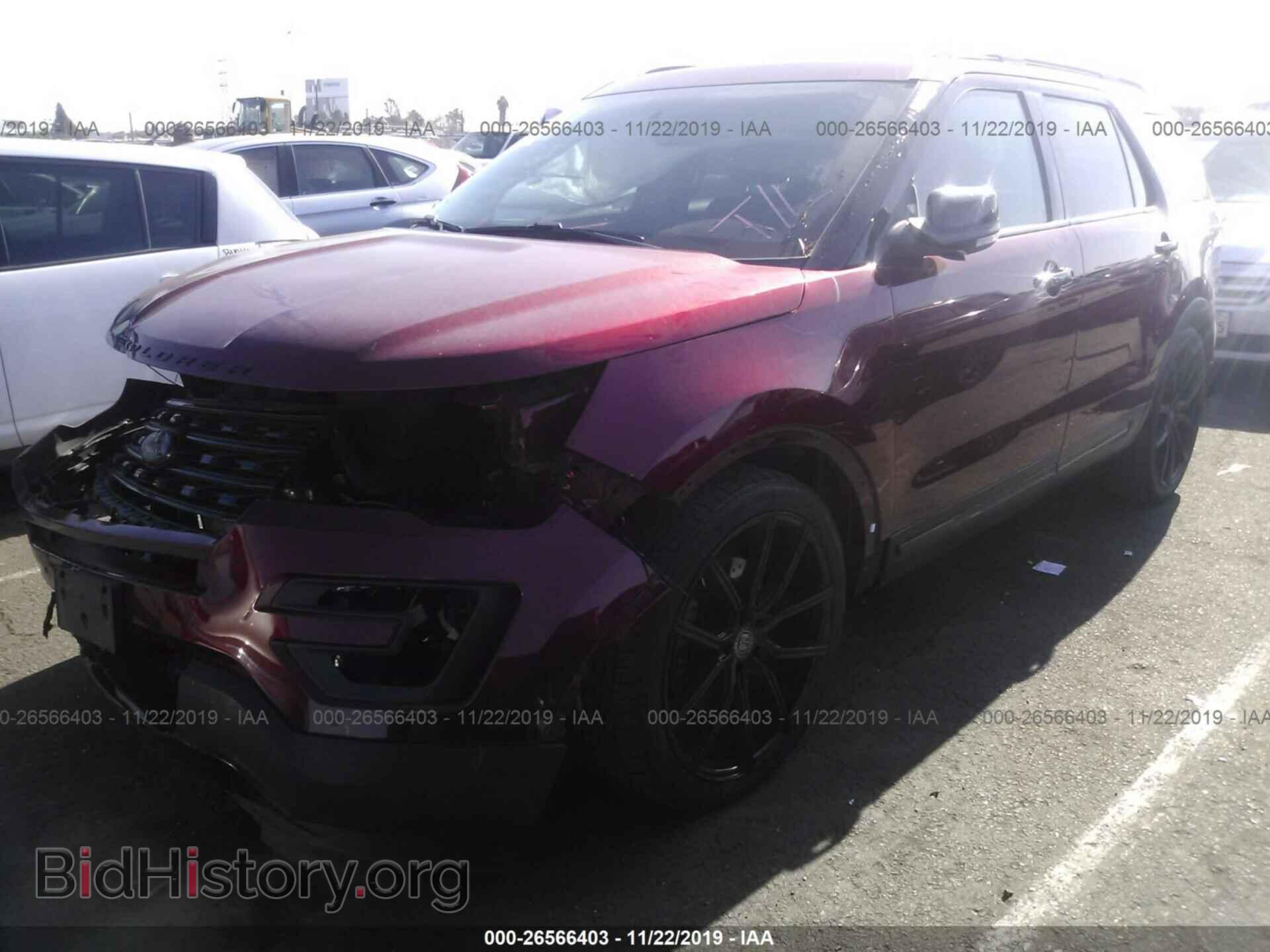 2017 FORD EXPLORER - VIN: 1FM5K8GTXHGD89985 - Фото 2