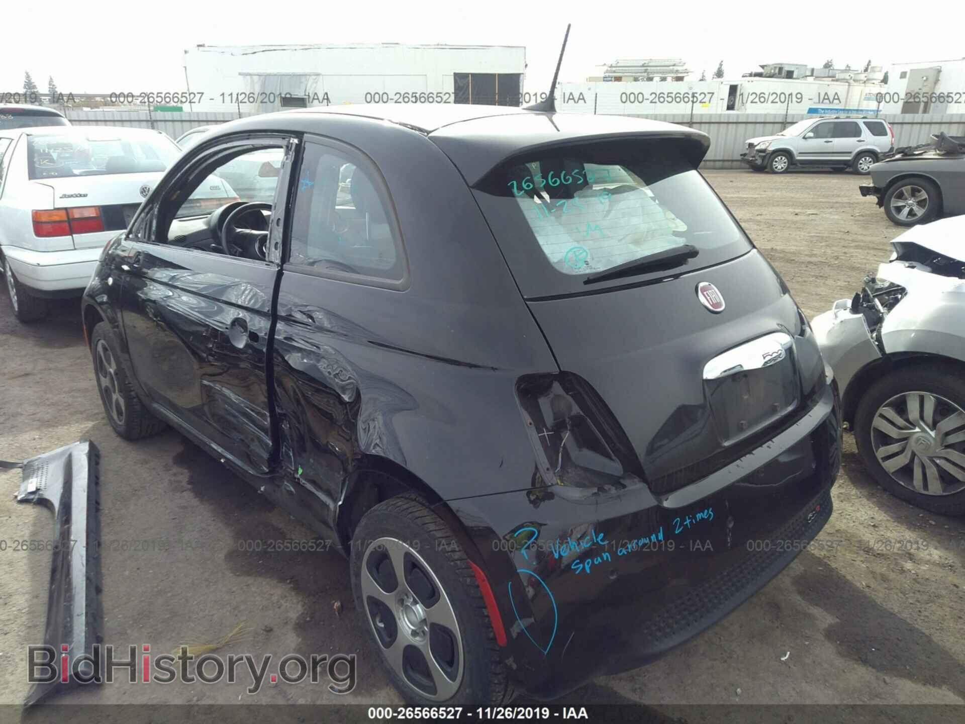 2017 Fiat 500 - VIN: 3C3CFFGE0HT586170 - Фото 3