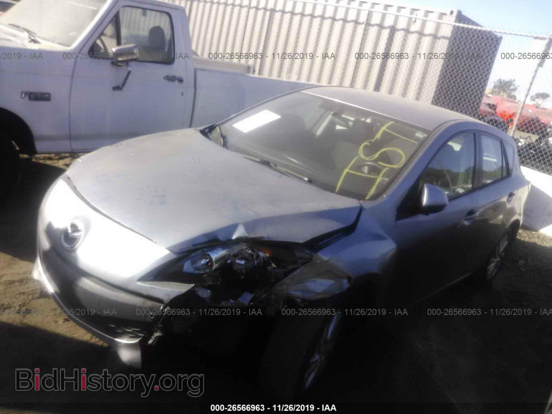 2013 MAZDA 3 - VIN: JM1BL1LP6D1797787 - Фото 2