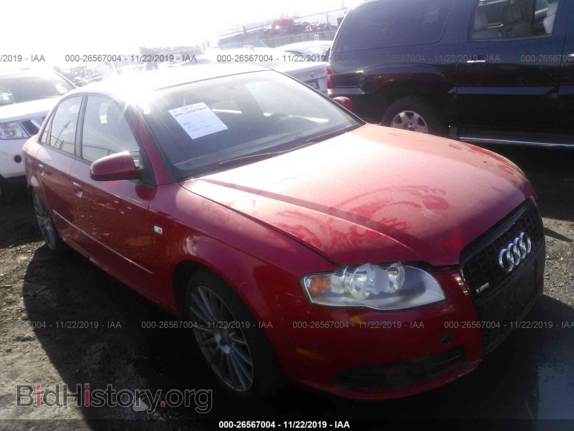 Photo WAUBF78E78A097295 - AUDI A4 2008