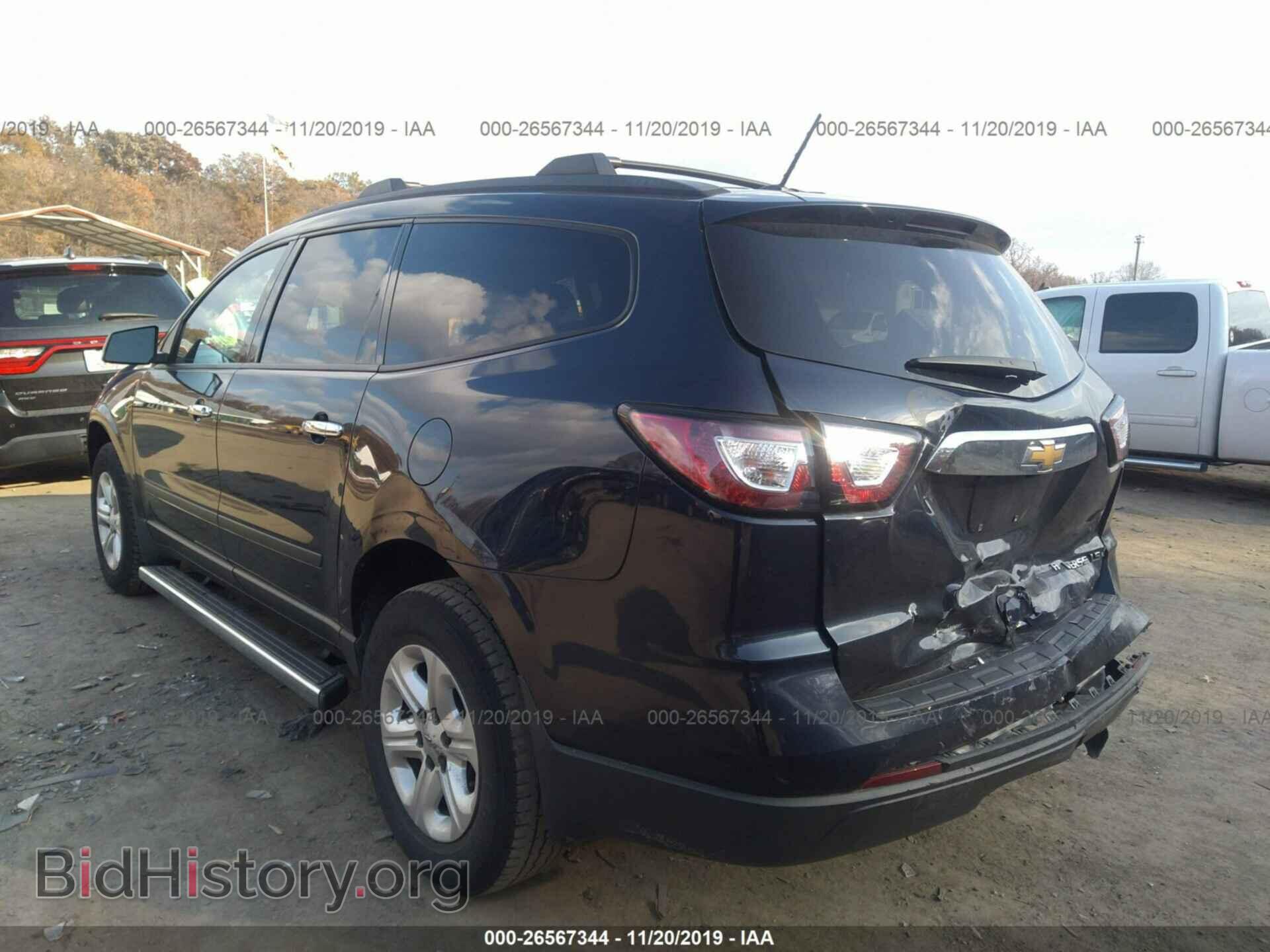 2015 CHEVROLET TRAVERSE - VIN: 1GNKRFED3FJ164575 - Фото 3
