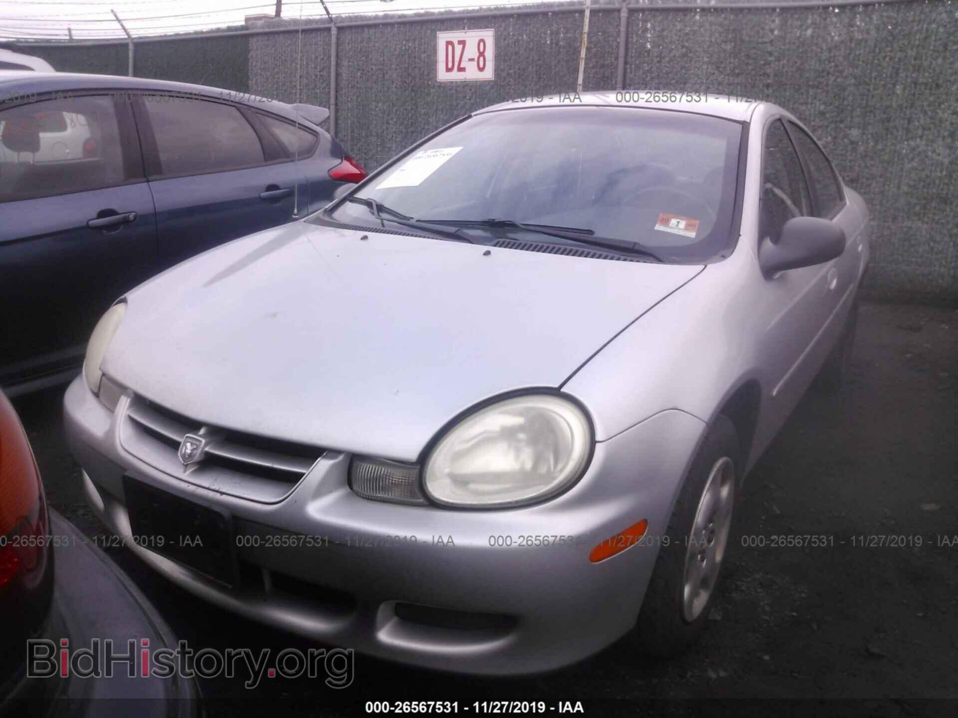 2002 DODGE NEON - VIN: 1B3ES26C32D533941 - Фото 2