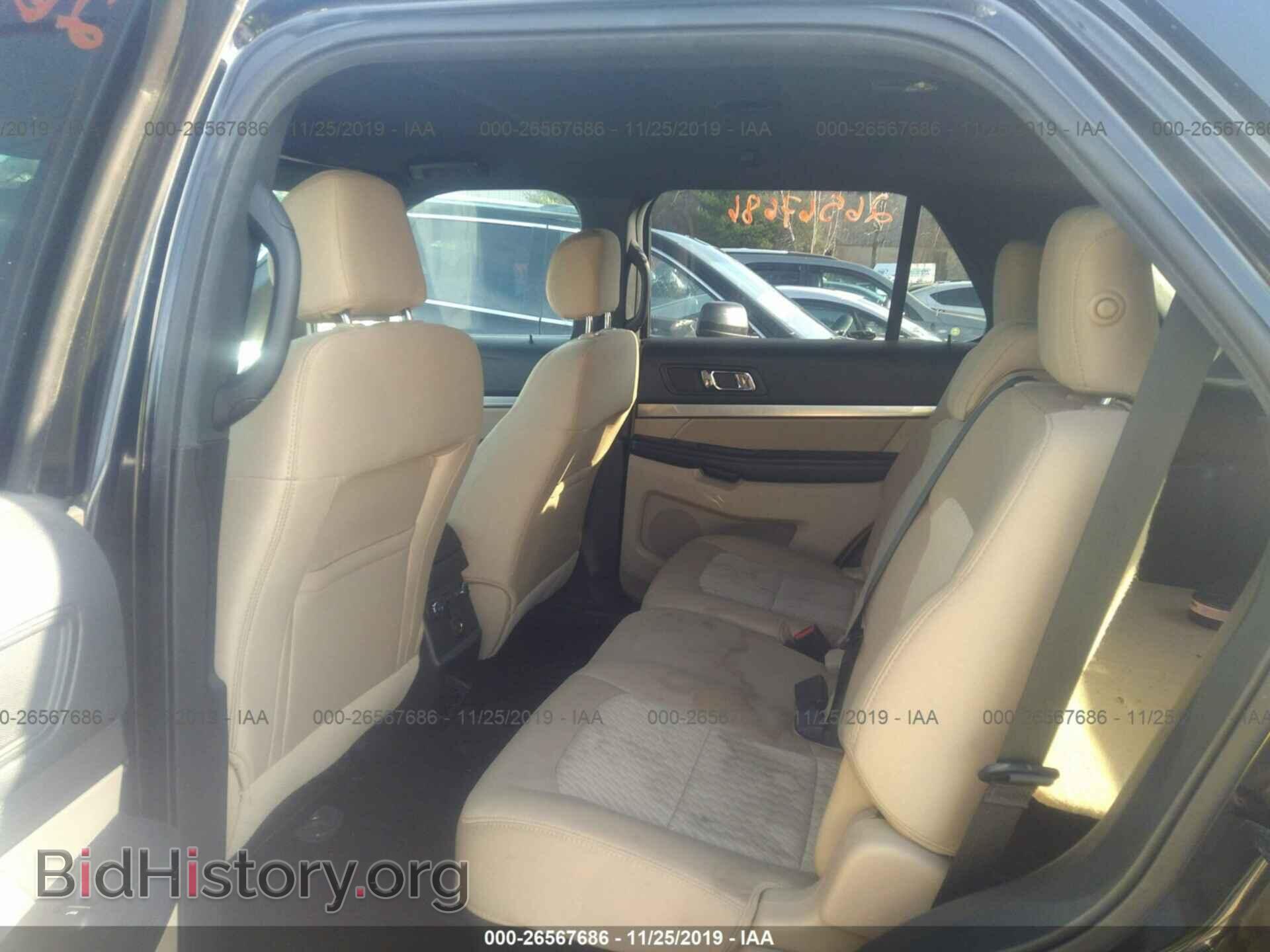 2017 FORD EXPLORER - VIN: 1FM5K8B88HGD19081 - Фото 8
