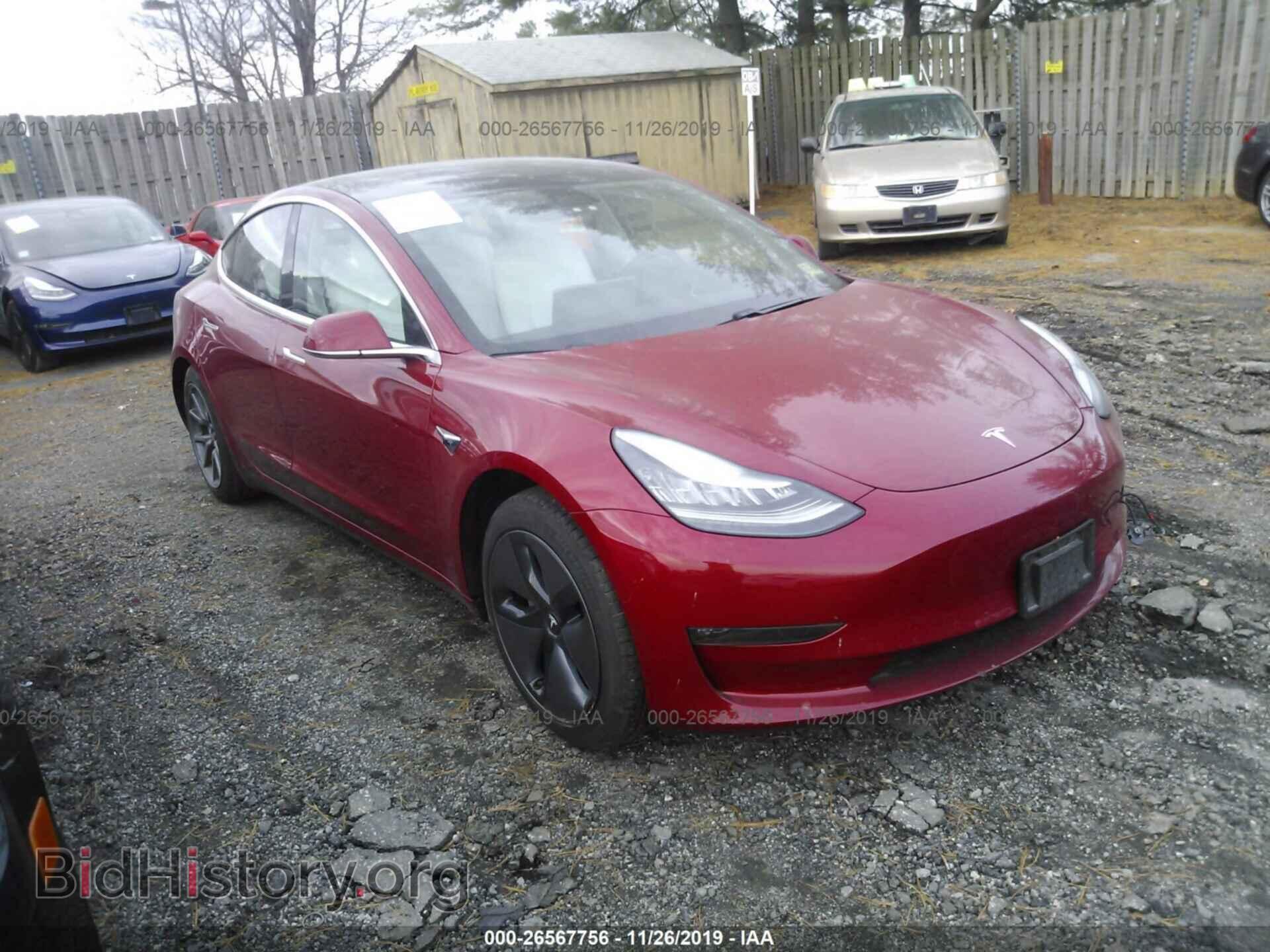Photo 5YJ3E1EB4JF100734 - TESLA MODEL 3 2018