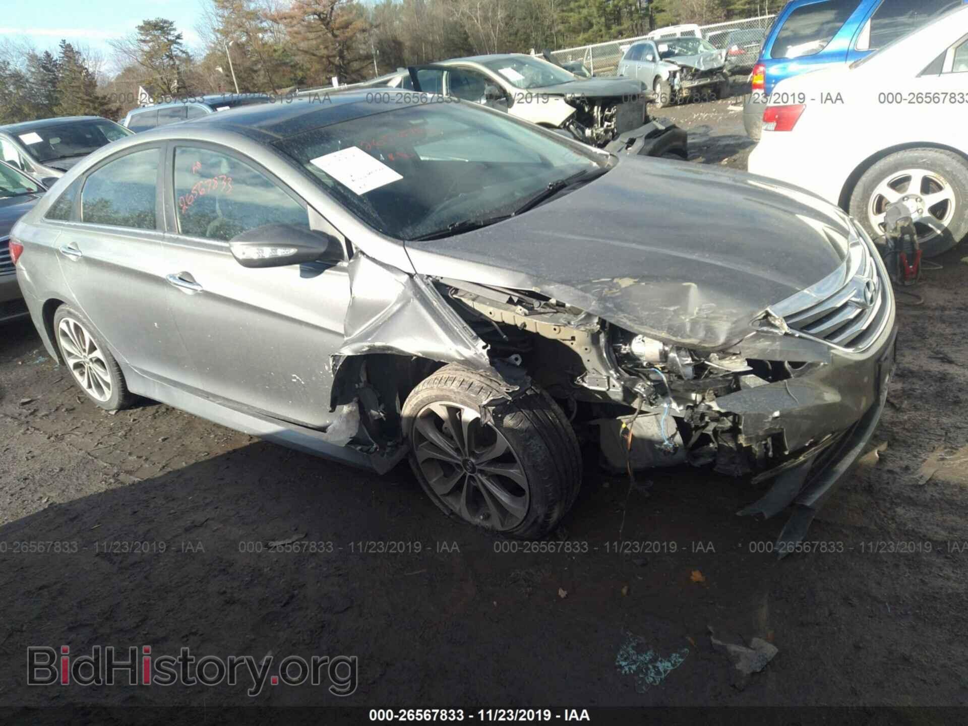 Фотография 5NPEC4AB5EH825952 - HYUNDAI SONATA 2014