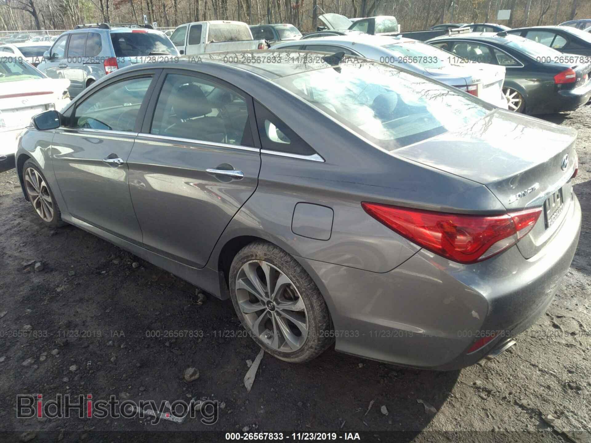 2014 HYUNDAI SONATA - VIN: 5NPEC4AB5EH825952 - Фото 3