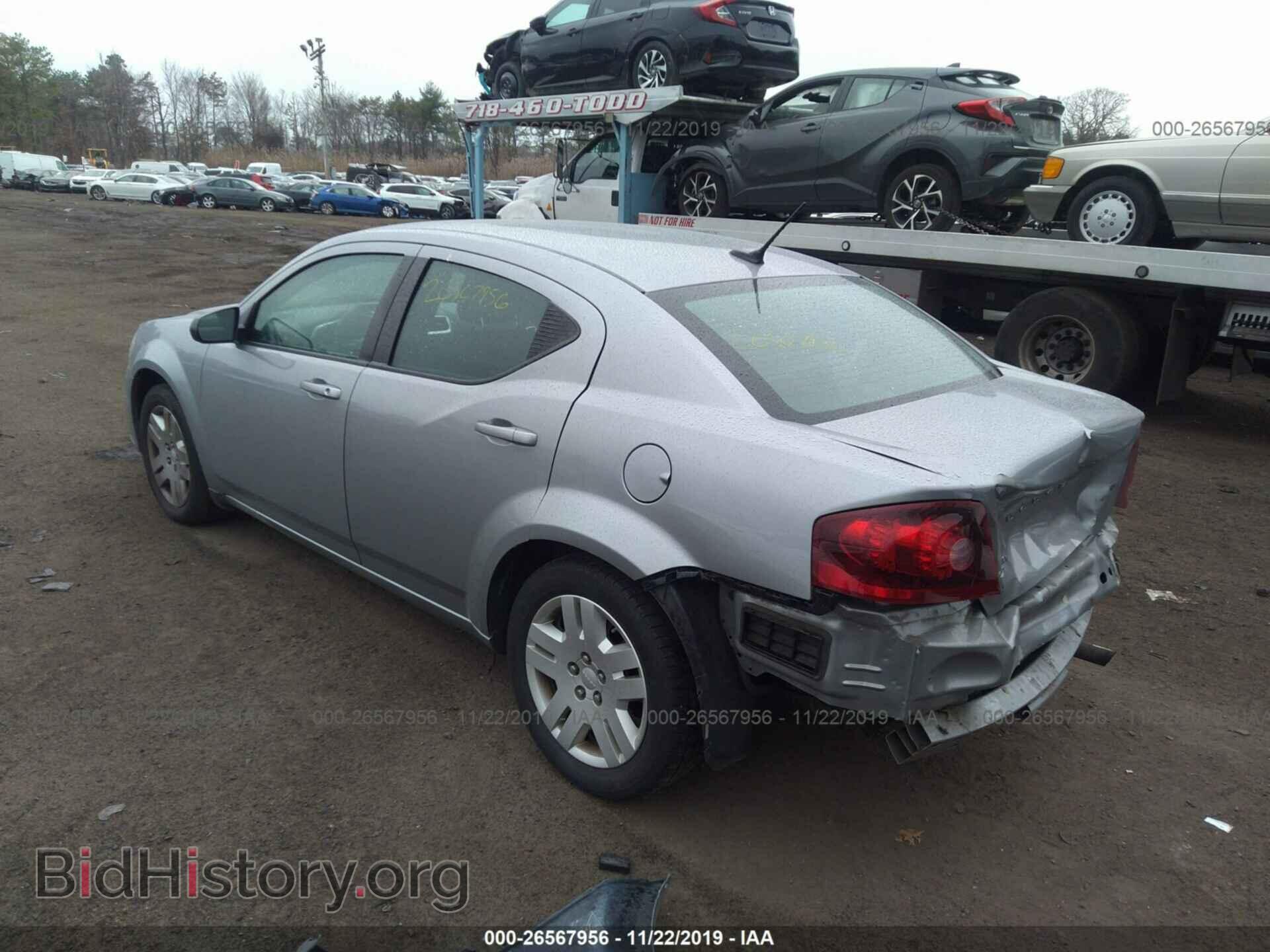 2014 DODGE AVENGER - VIN: 1C3CDZAB2EN221006 - Фото 3