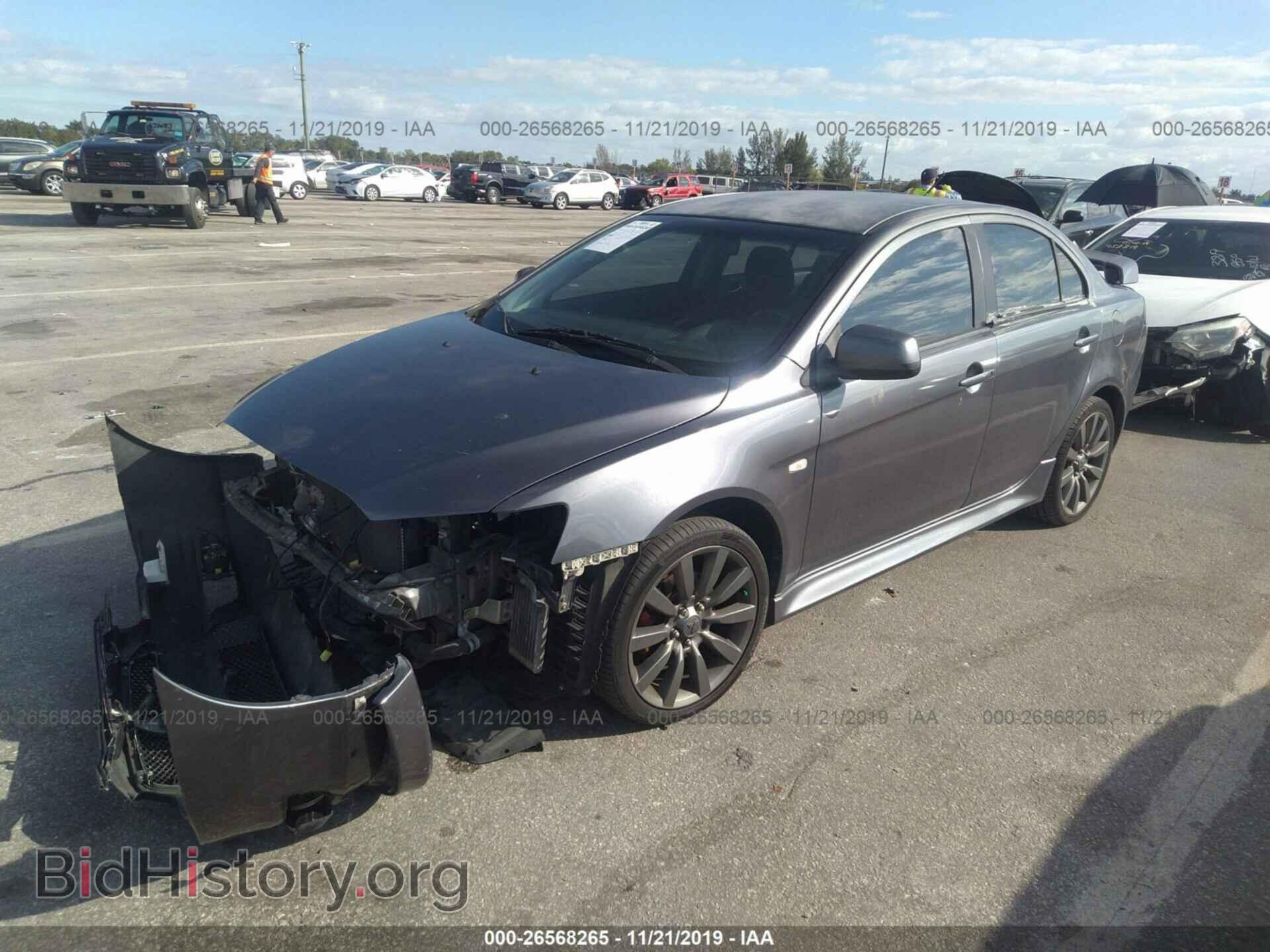 2010 MITSUBISHI LANCER - VIN: JA32U8FW9AU018285 - Фото 2