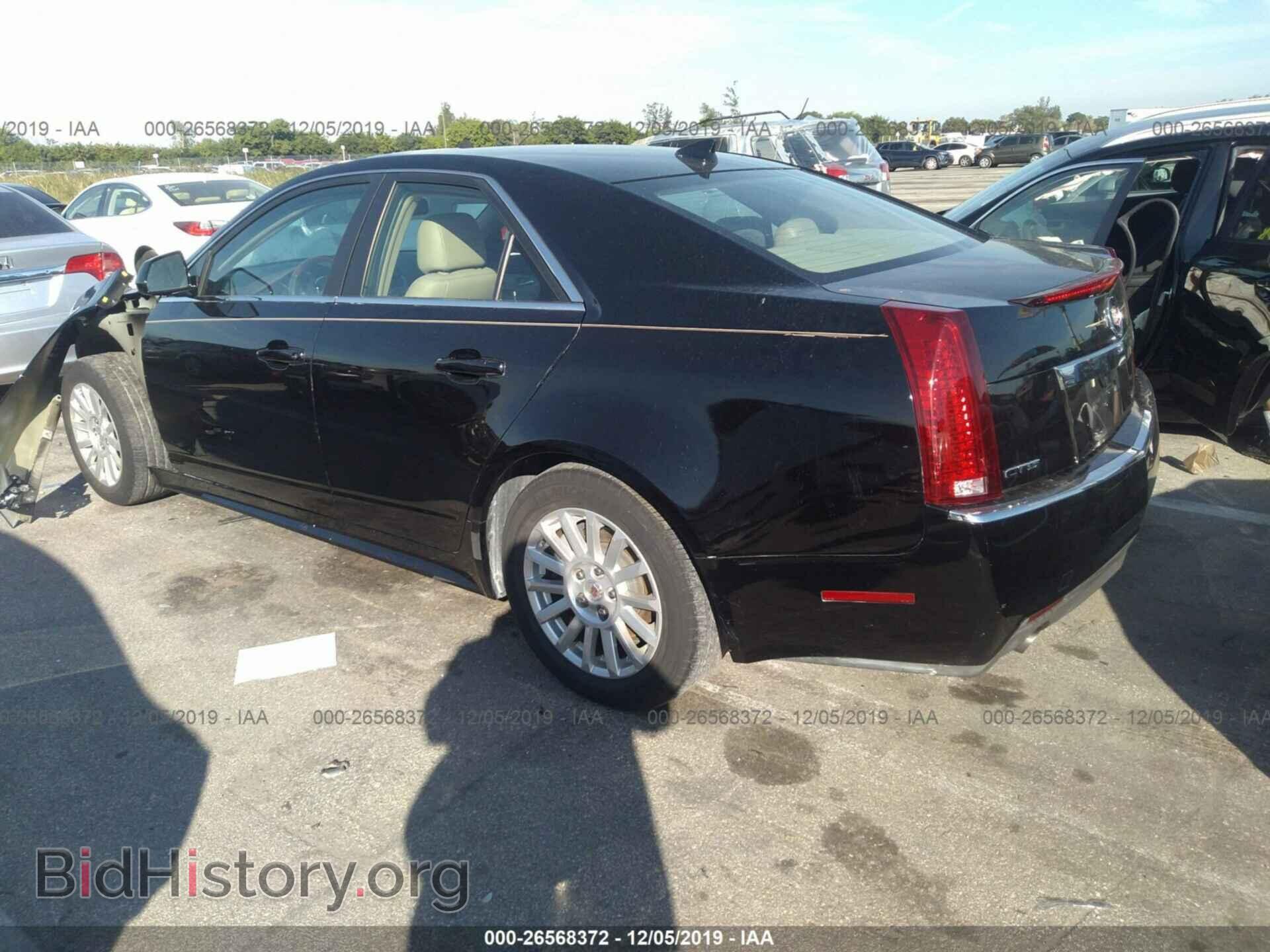 2012 CADILLAC CTS - VIN: 1G6DE5E52C0146220 - Фото 3