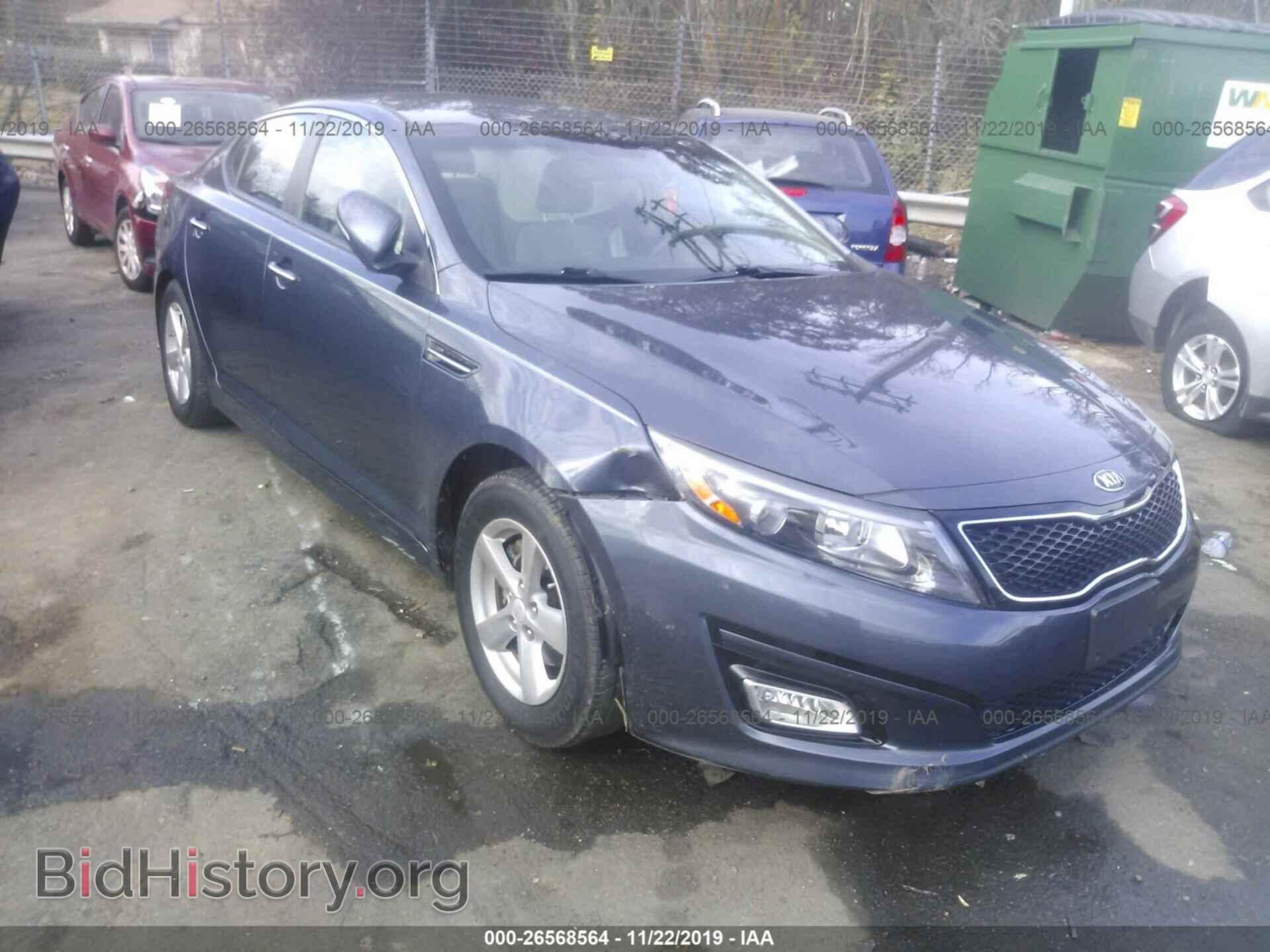 Фотография 5XXGM4A73FG432465 - KIA OPTIMA 2015