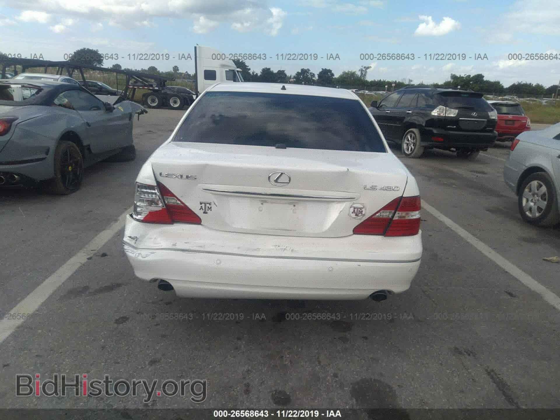 2005 LEXUS LS - VIN: JTHBN36F955003236 - Фото 6