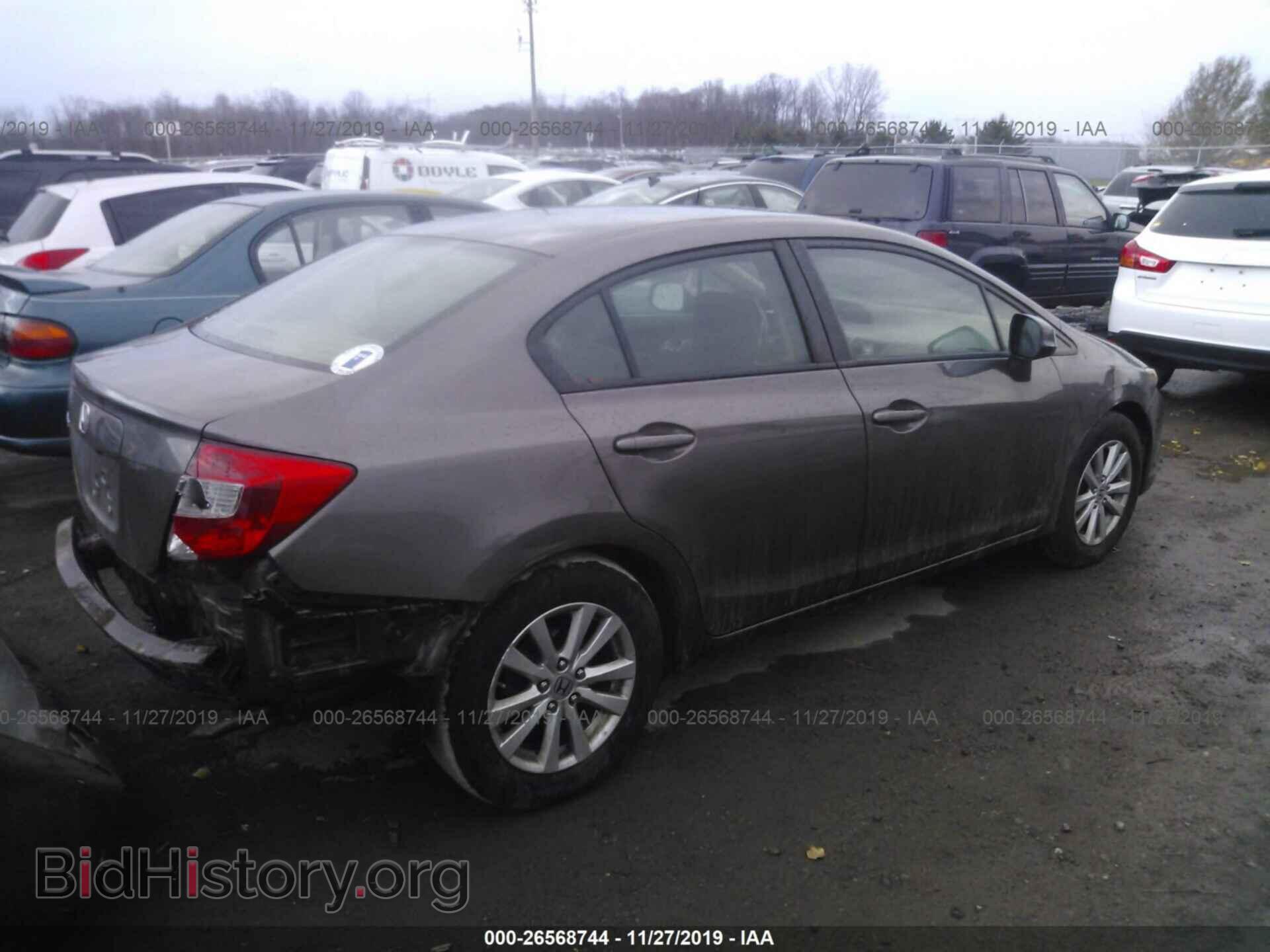 2012 HONDA CIVIC - VIN: 2HGFB2F83CH535046 - Фото 4