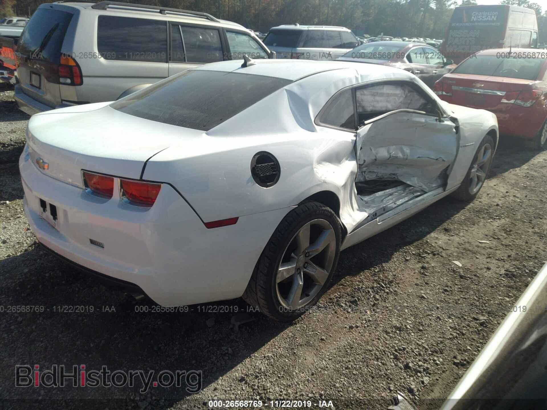 2011 CHEVROLET CAMARO - VIN: 2G1FA1ED7B9126477 - Фото 4