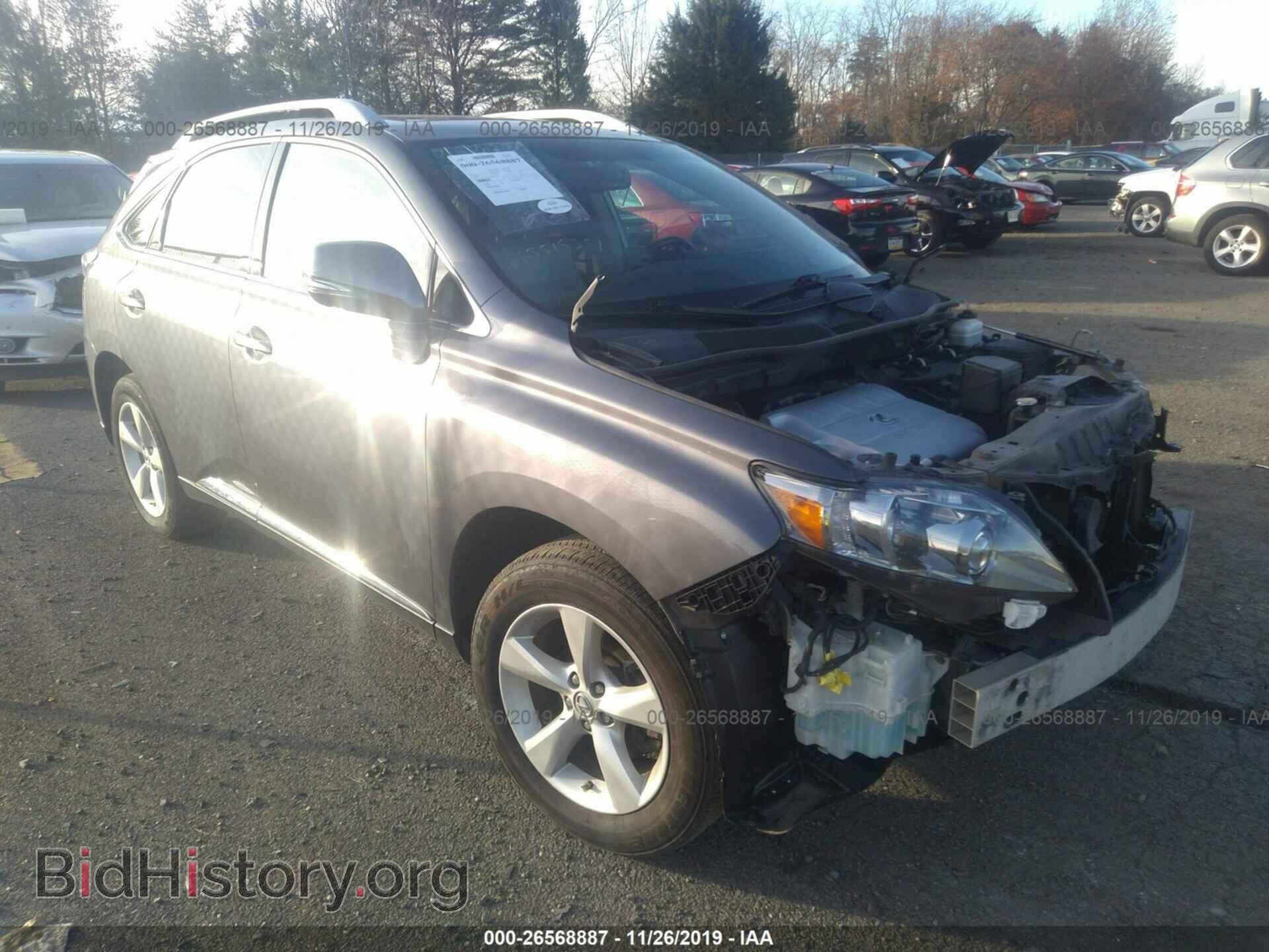 Photo 2T2BK1BA0CC129456 - LEXUS RX 2012
