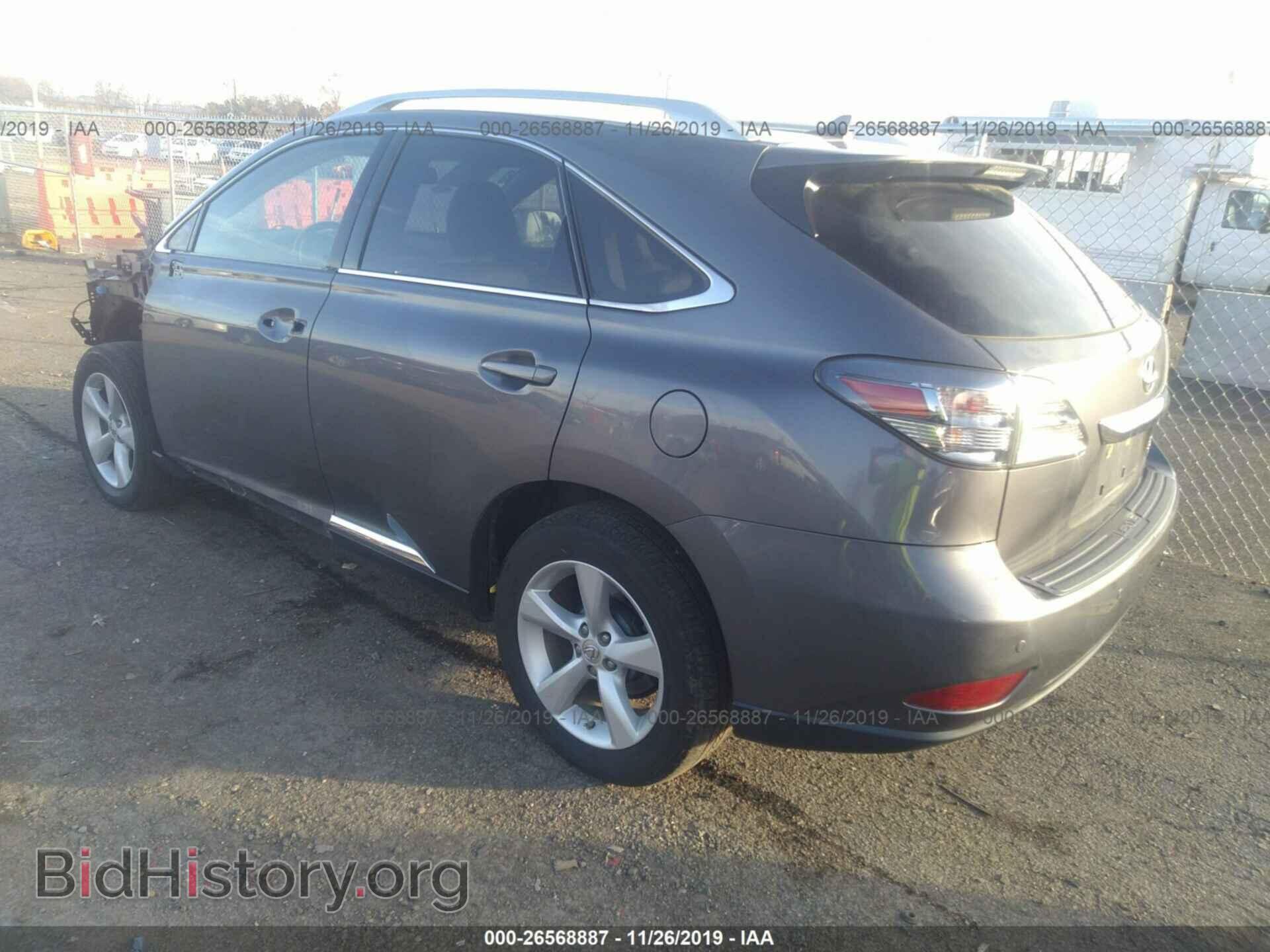 2012 LEXUS RX - VIN: 2T2BK1BA0CC129456 - Photo 3